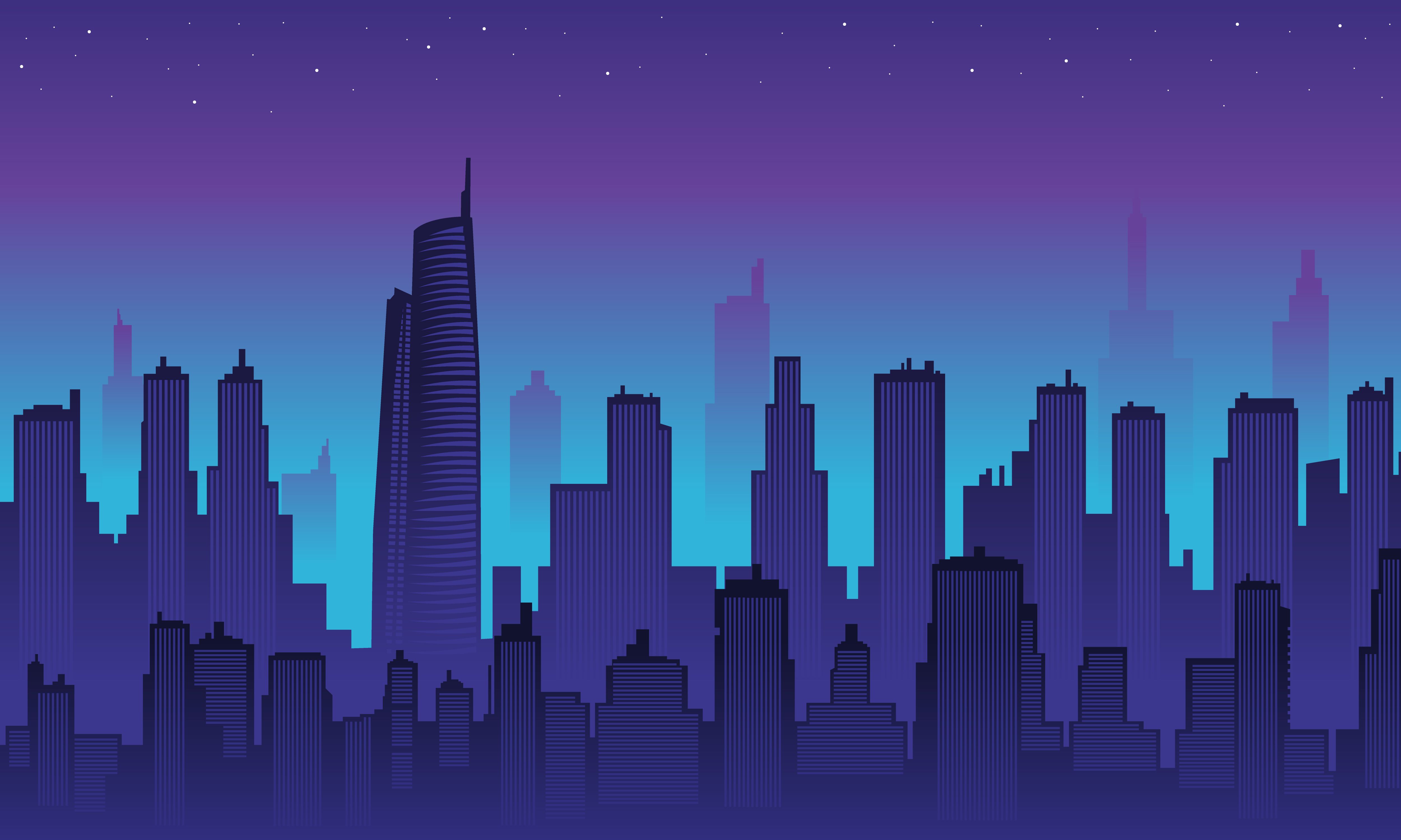 5000x3000 A Illustration Vector City Background Graphic by cityvector91 · Creative Fabrica