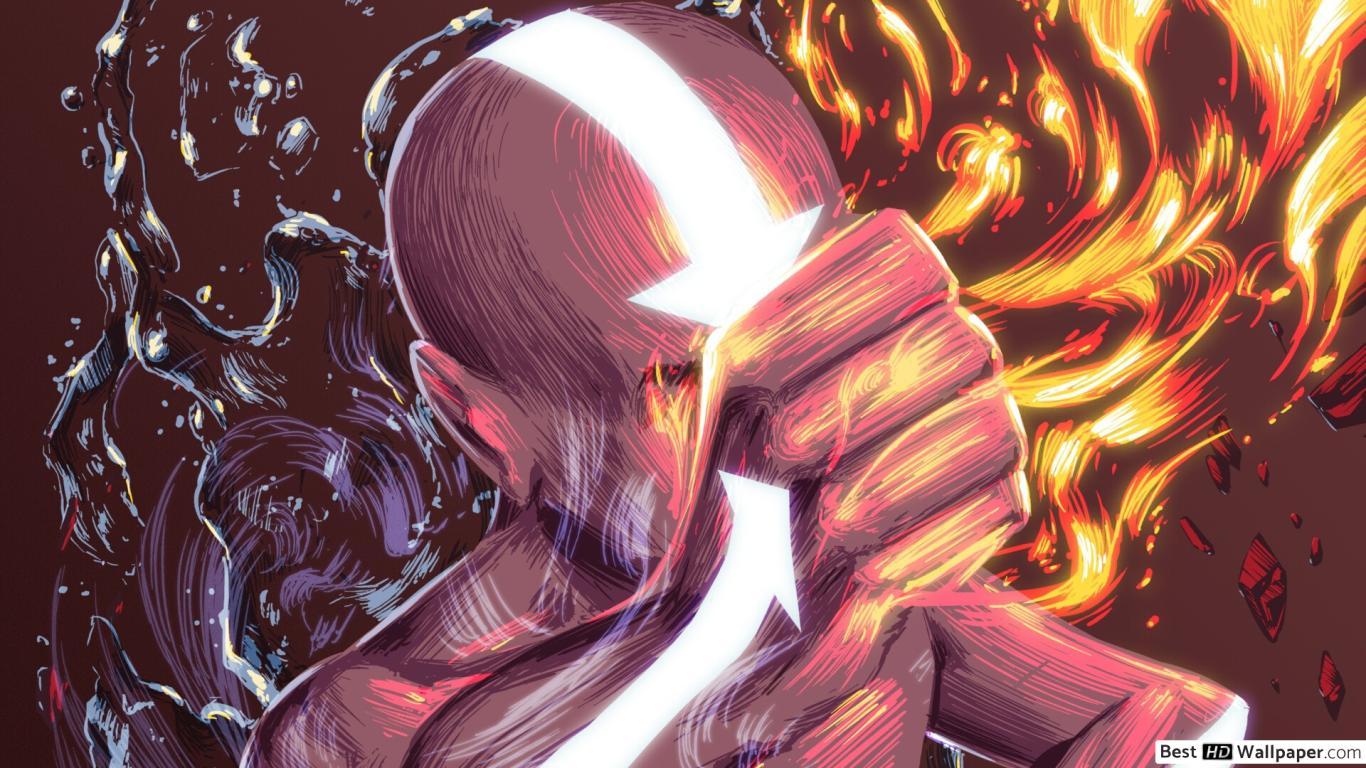 1366x768 Aang Avatar The Last Airbender Wallpaper Desktop Background Kecbio