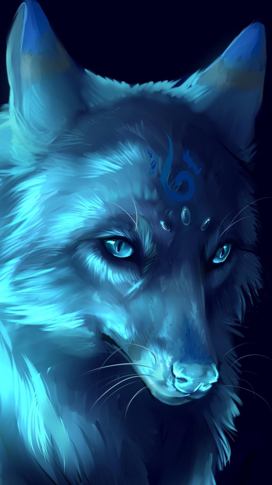 1080x1920 Wolf Wallpaper Anime Picture