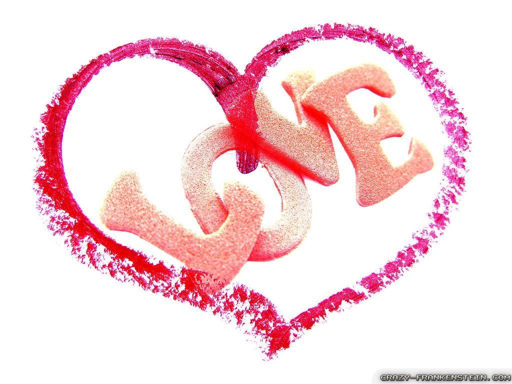 1024x768 Love Words wallpaper