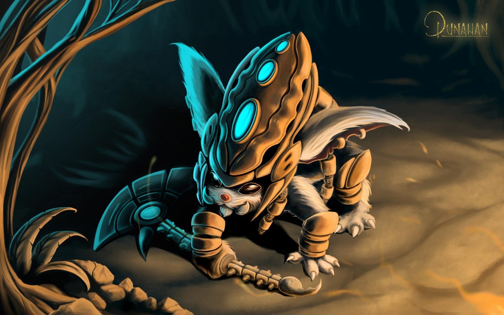 1680x1050 Gnar (League Of Legends) wallpaper 1680x1050 desktop background