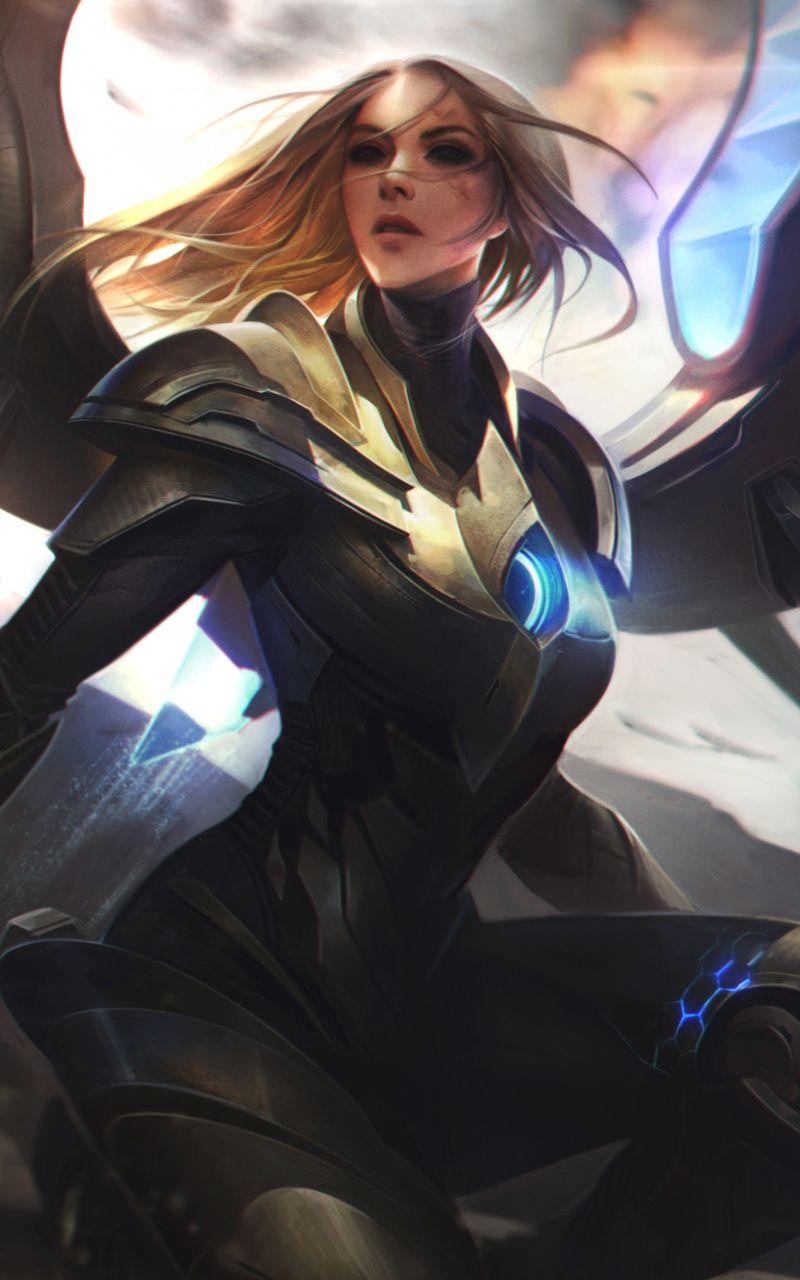 800x1280 Download League Of Legends, Beautiful Kayle, Video Game, Art Wallpaper, 800x Samsung Galaxy Note GT N Meizu MX 2