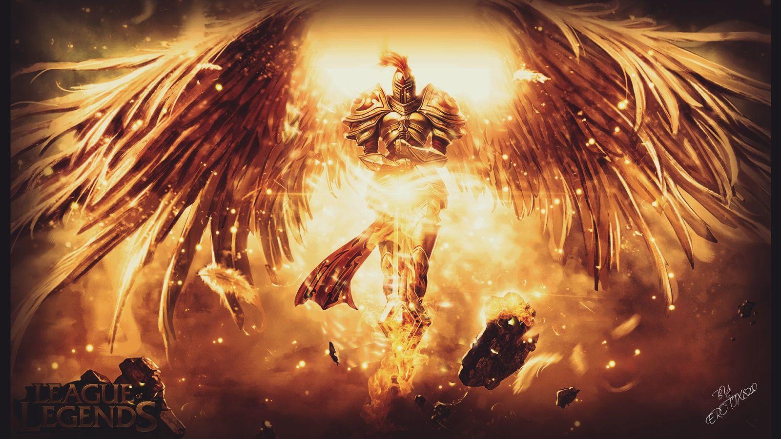 1600x900 Kayle League Of Legends Wallpaper Full HD Desktop 35 Wallpaperx900