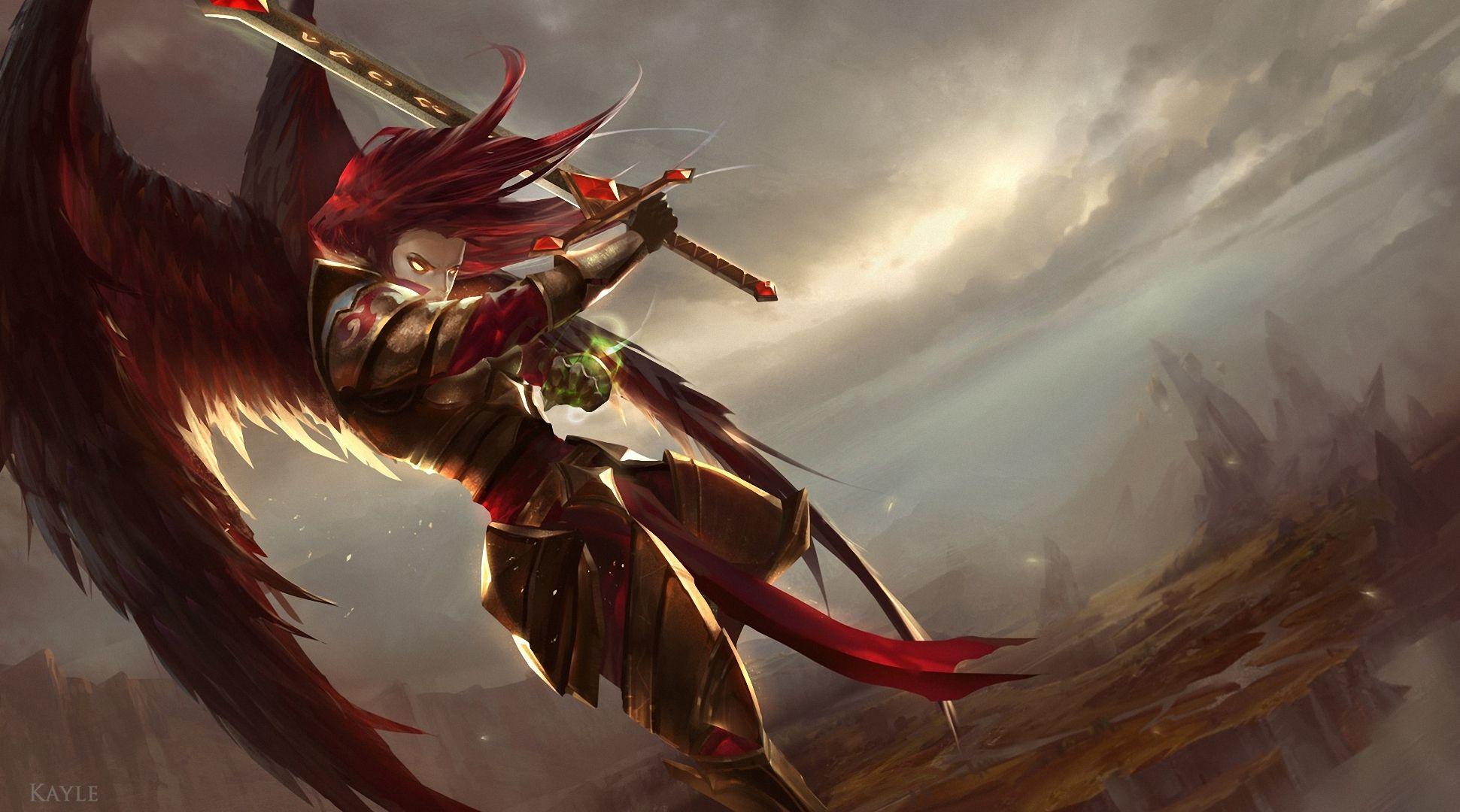 1941x1080 cabalfan, league of legends, kayle Wallpaper, HD Games 4K Wallpaper, Image, Photo and Background