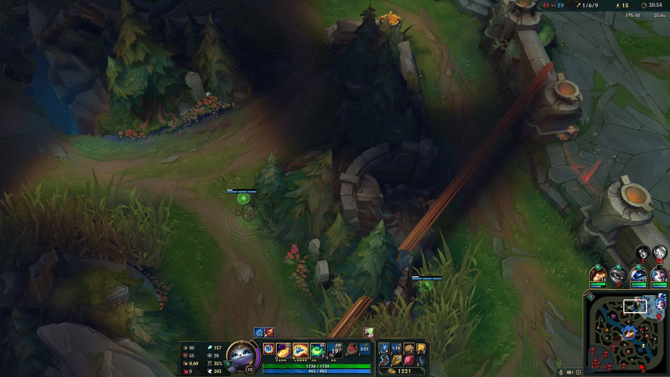 1366x768 Tahm Kench tongue is avaible on LoL map