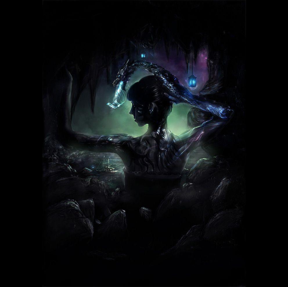 992x989 3D Art: Deep Below, Concept art, Digital paintings, Fantasy, Illustrations, PhotohopCoolvibe