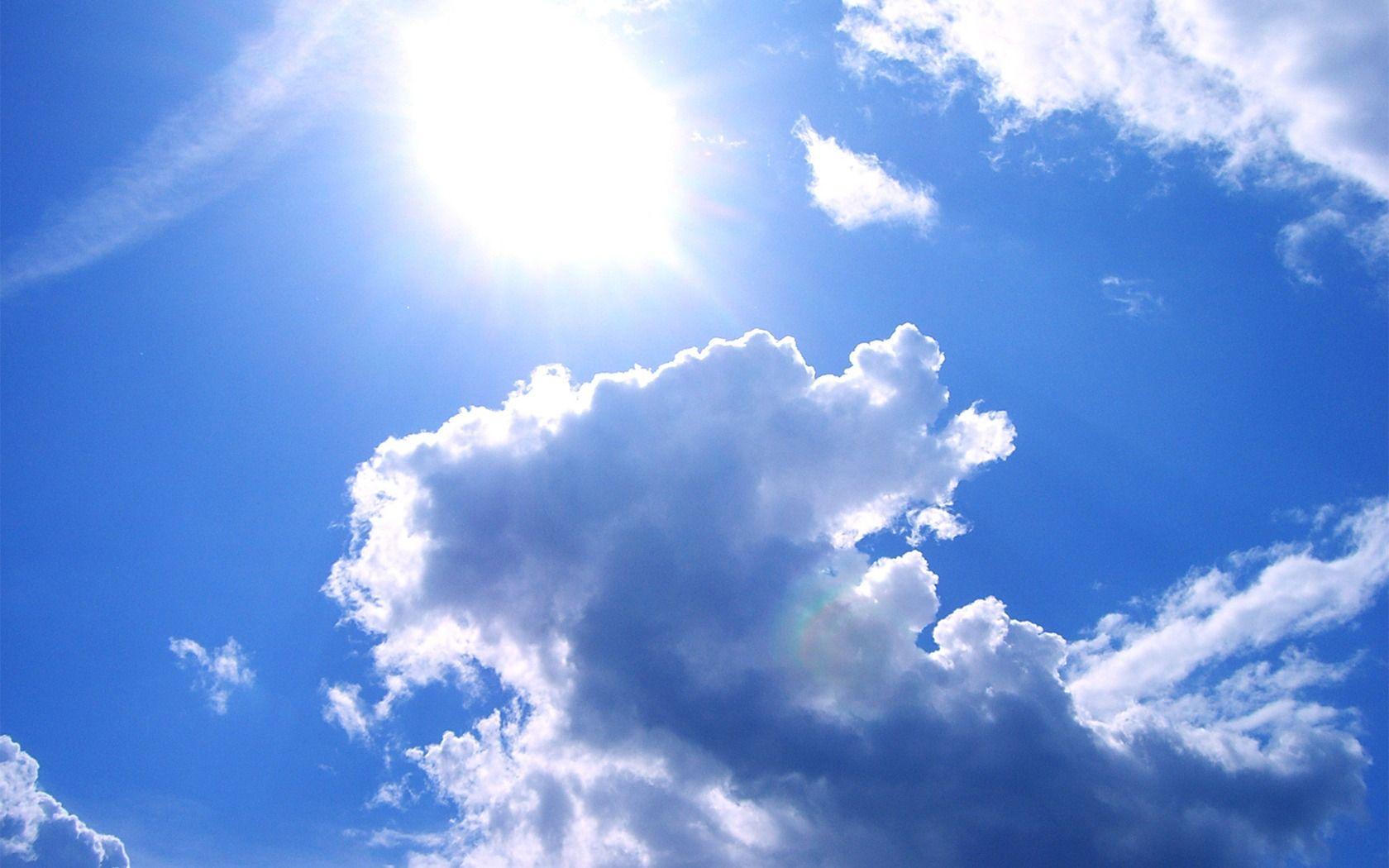 1680x1050 Sun And Clouds Wallpaper Space Nature .all Free