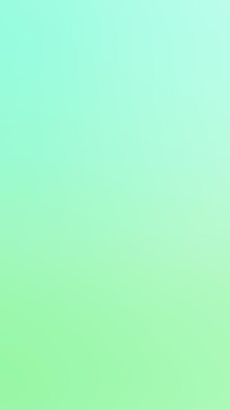 750x1334 iPhone 6 wallpaper. cool pastel blur gradation mint green
