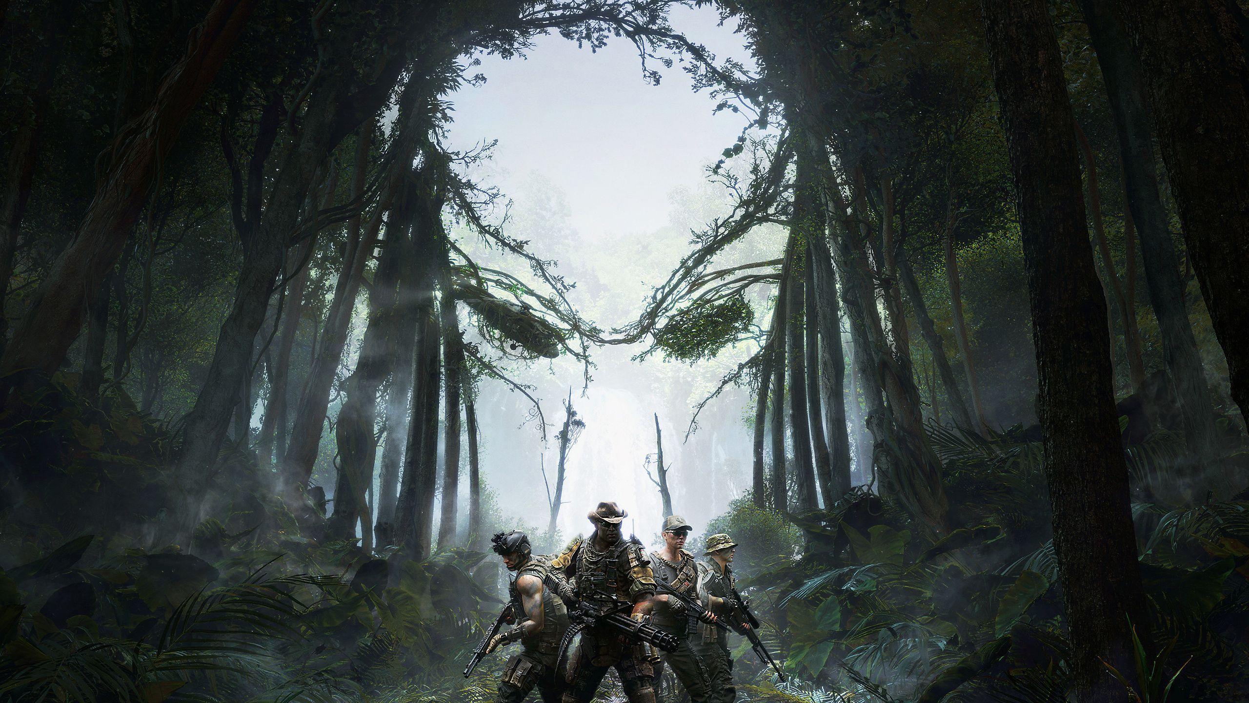 2560x1440 Predator: Hunting Grounds Desktop Wallpaper