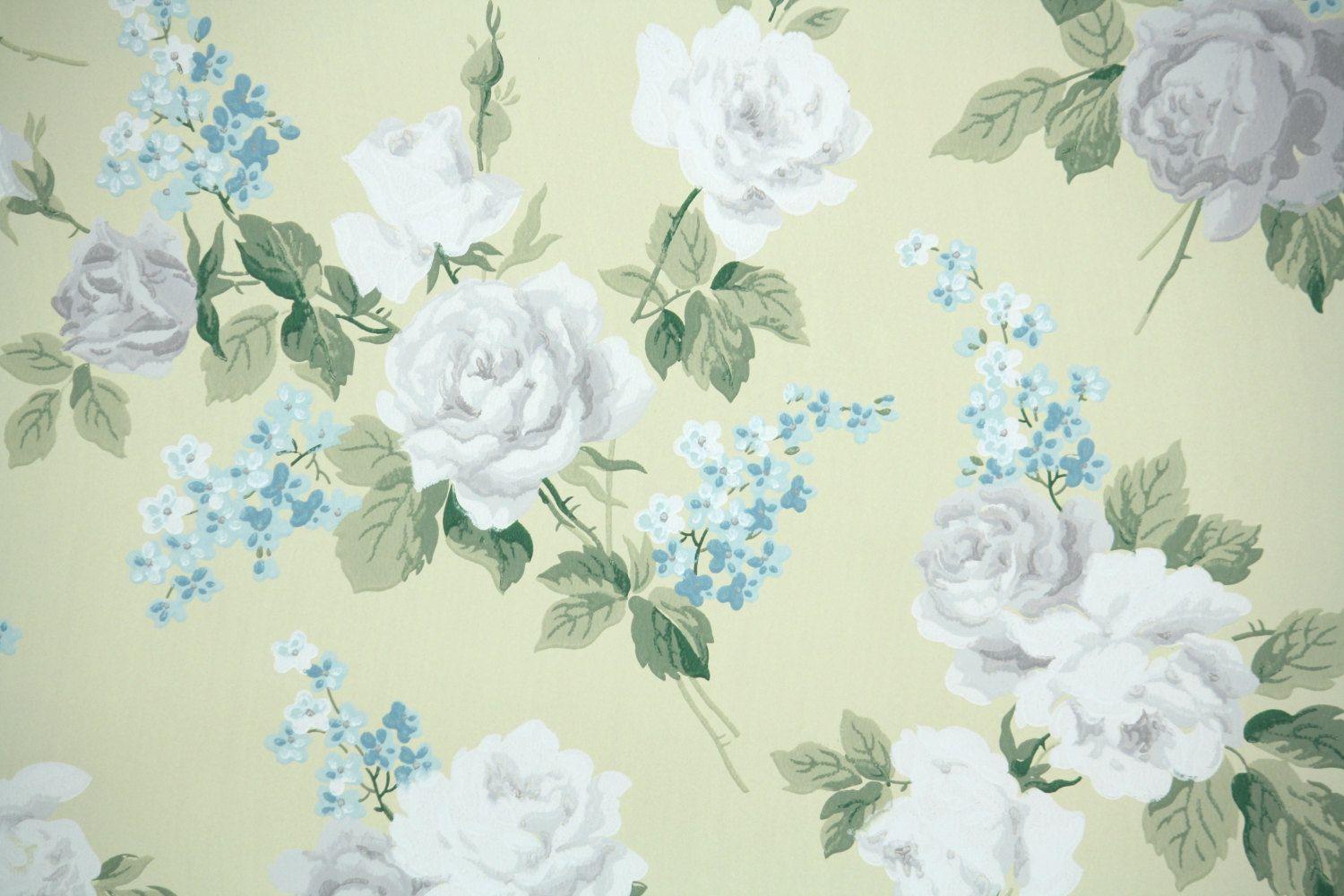 1500x1000 Free download 1940s Vintage Wallpaper by the Yard White and by HannahsTreasures [1500x1000] for your Desktop, Mobile & Tablet. Explore 1940 Wallpaper Patterns. Vintage Wallpaper, Vintage Wallpaper