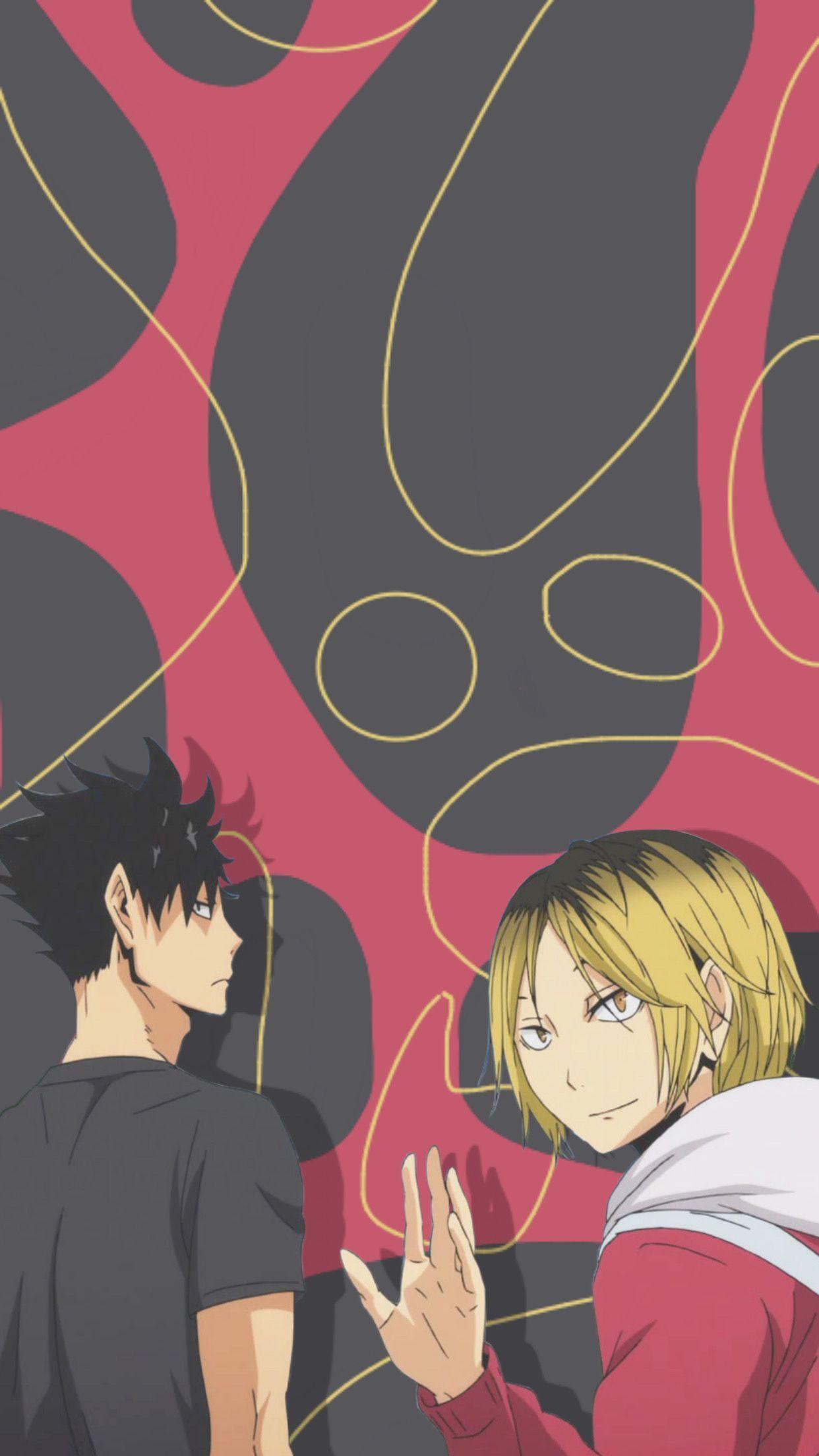 1242x2208 Kenma X Kuroo Wallpaper