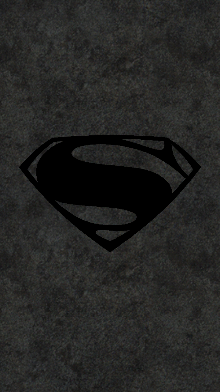 720x1280 Man Of Steel Logo Wallpaper