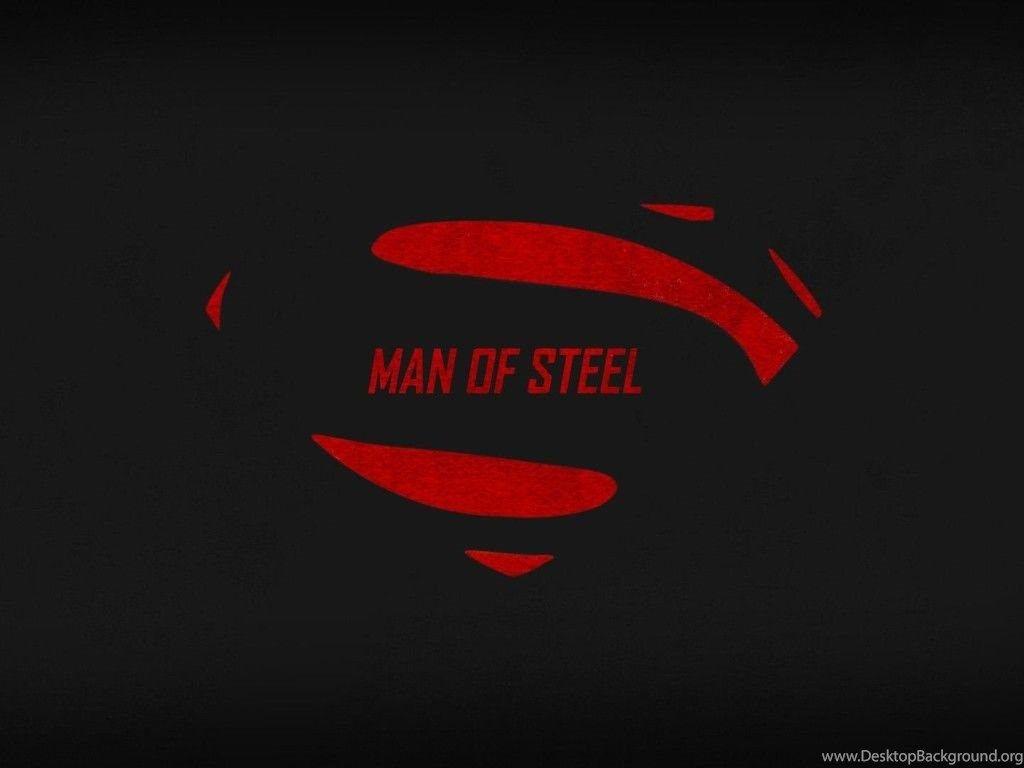 1024x768 Man Of Steel Superman Logo Wallpaper Desktop Background Desktop Background