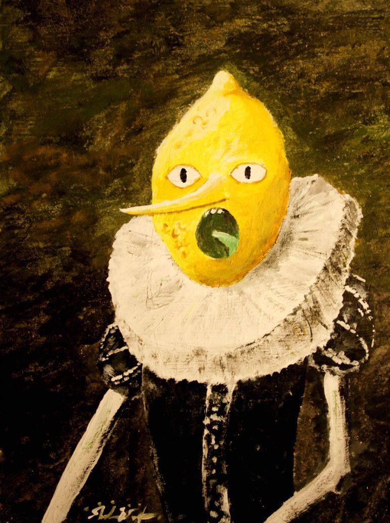 772x1036 This was a lot of fun. Acrylic painting of The Earl Of Lemongrab from Adventure Time done o. Adventure time art, Adventure time wallpaper, Adventure time drawings