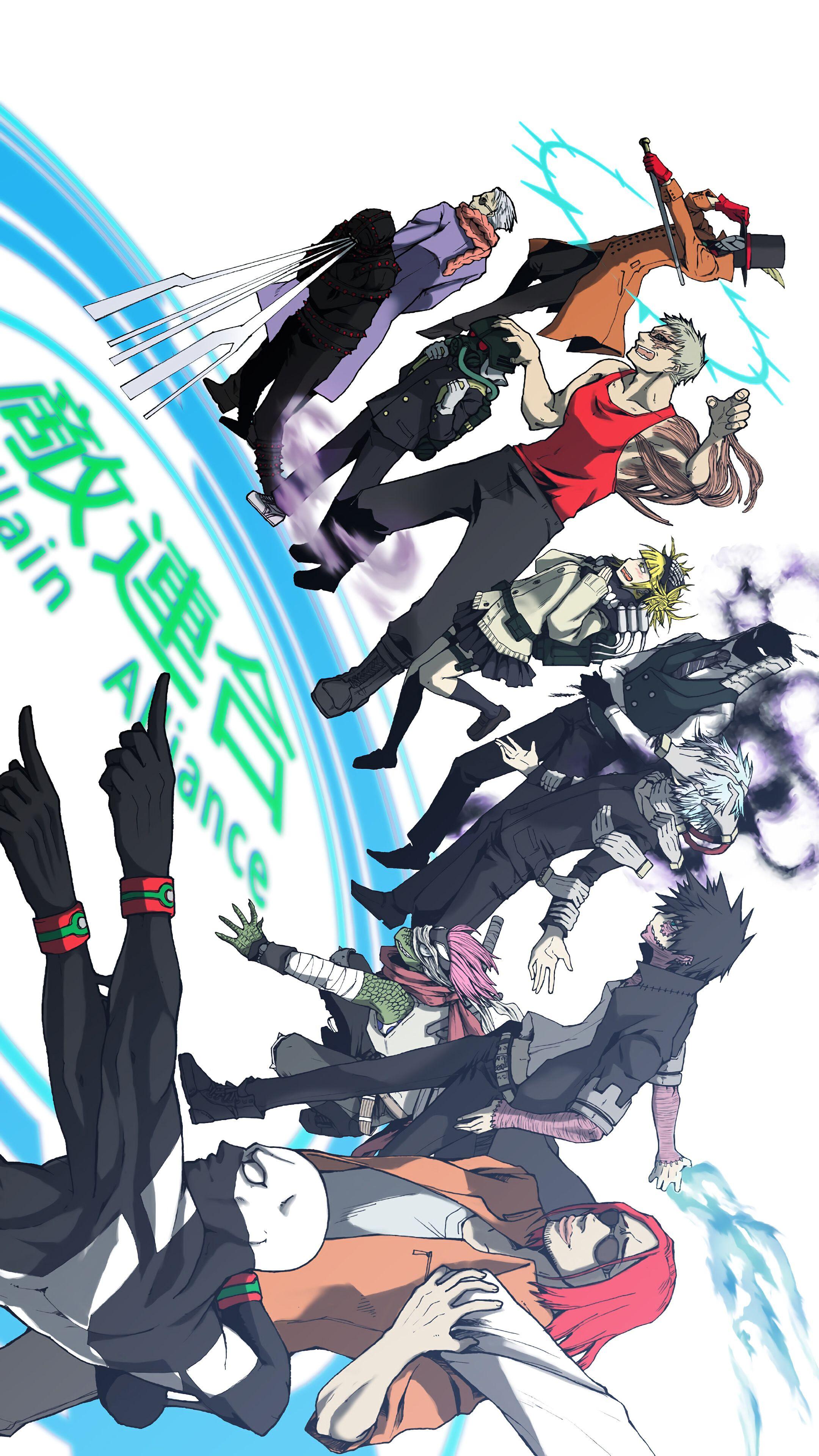 2160x3840 My Hero Academia, League of Villains, 4K phone HD Wallpaper, Image, Background, Photo and Picture. Mocah.org HD Wallpaper