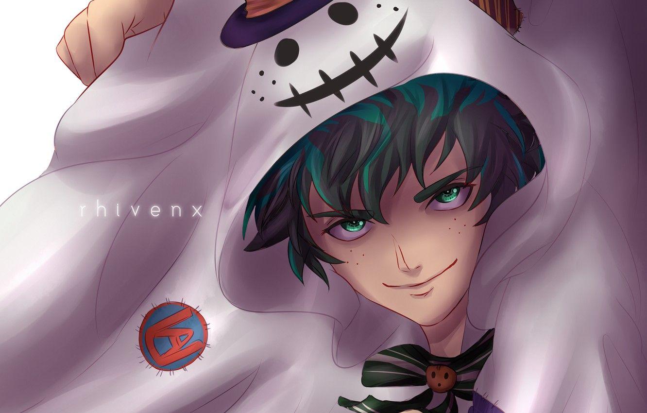 1332x850 Wallpaper art, Halloween, Boku no Hero Academy, My Hero Academia, Midori Isuku, My Hero Academy image for desktop, section сёнэн