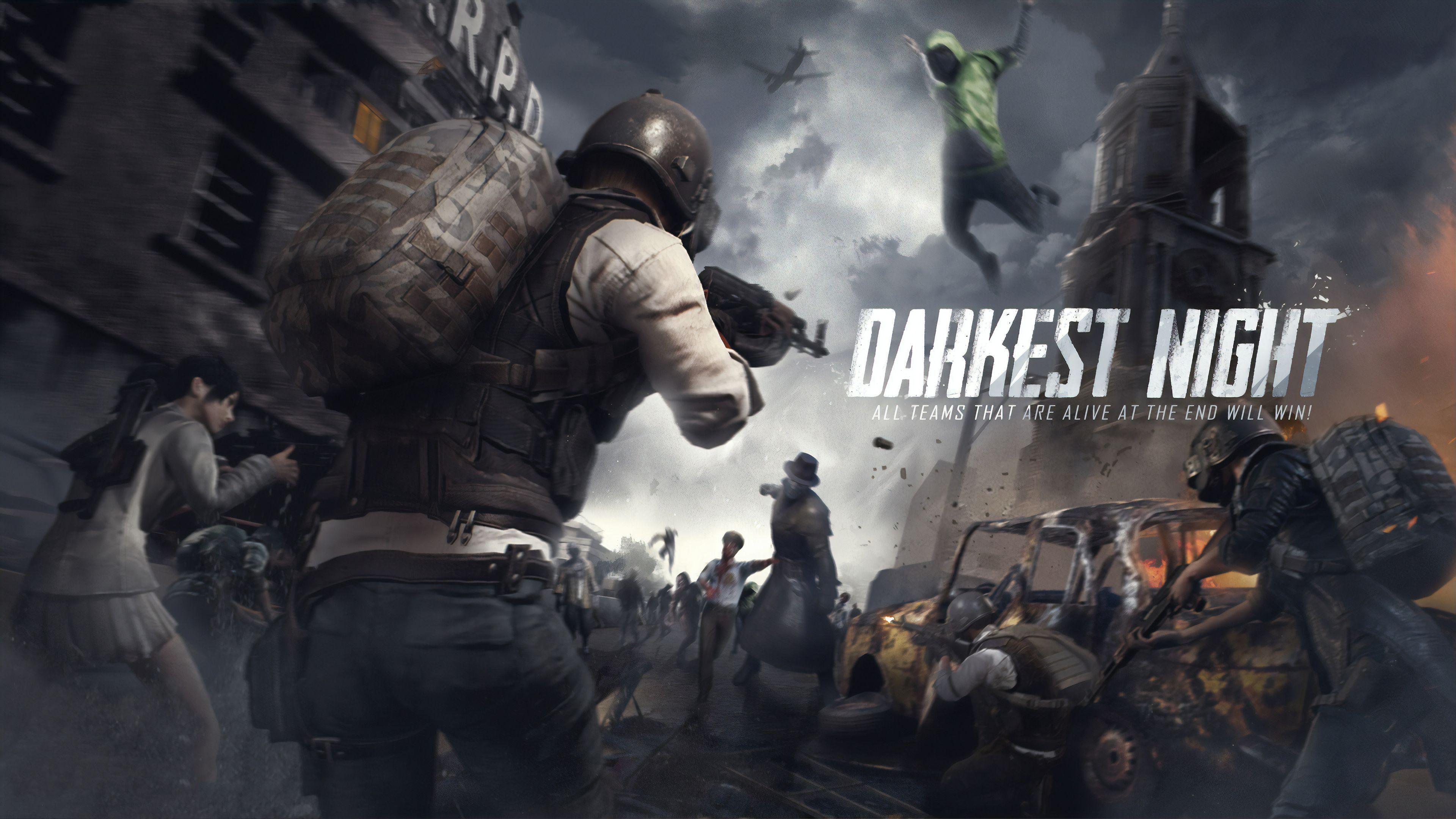 3840x2160 Pubg Darkest Night pubg wallpaper playerunknowns battlegrounds wallpaper hd- 4 4K. New zombie, Dark night, Season 12