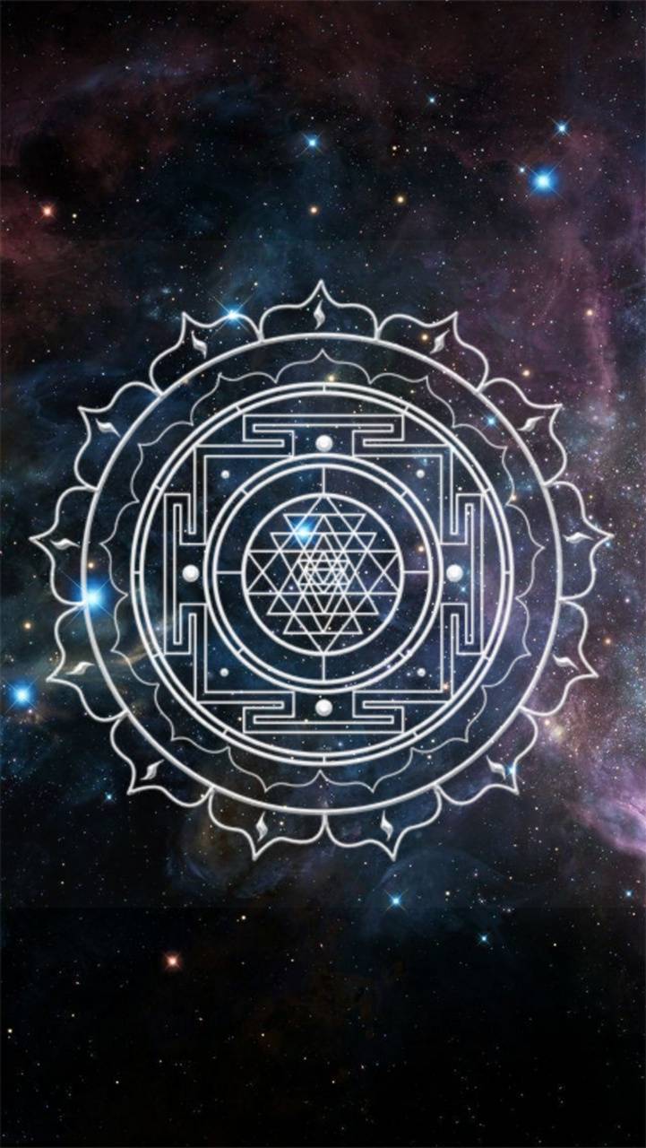 yantra of moon wallpaper hd 4k phone