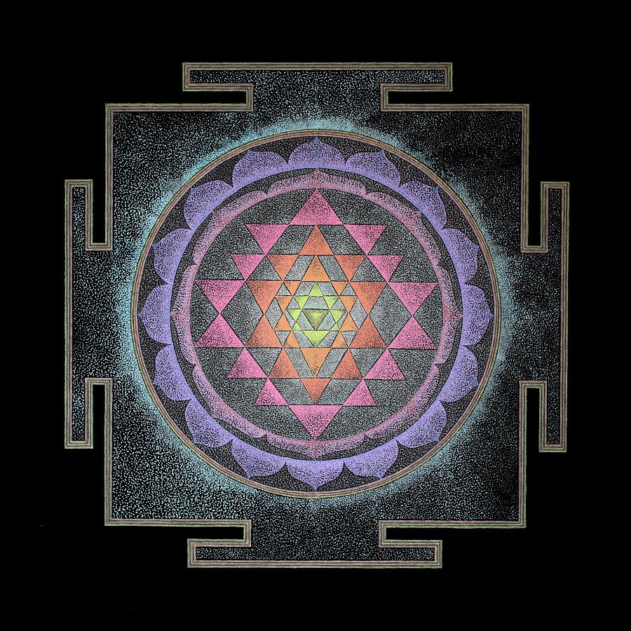 yantra of the moon wallpaper 4k phone