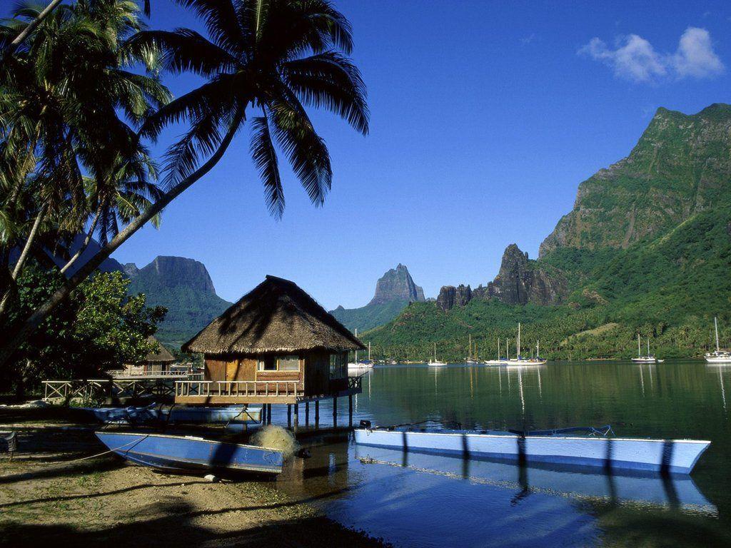 1024x768 Tahiti Wallpaper