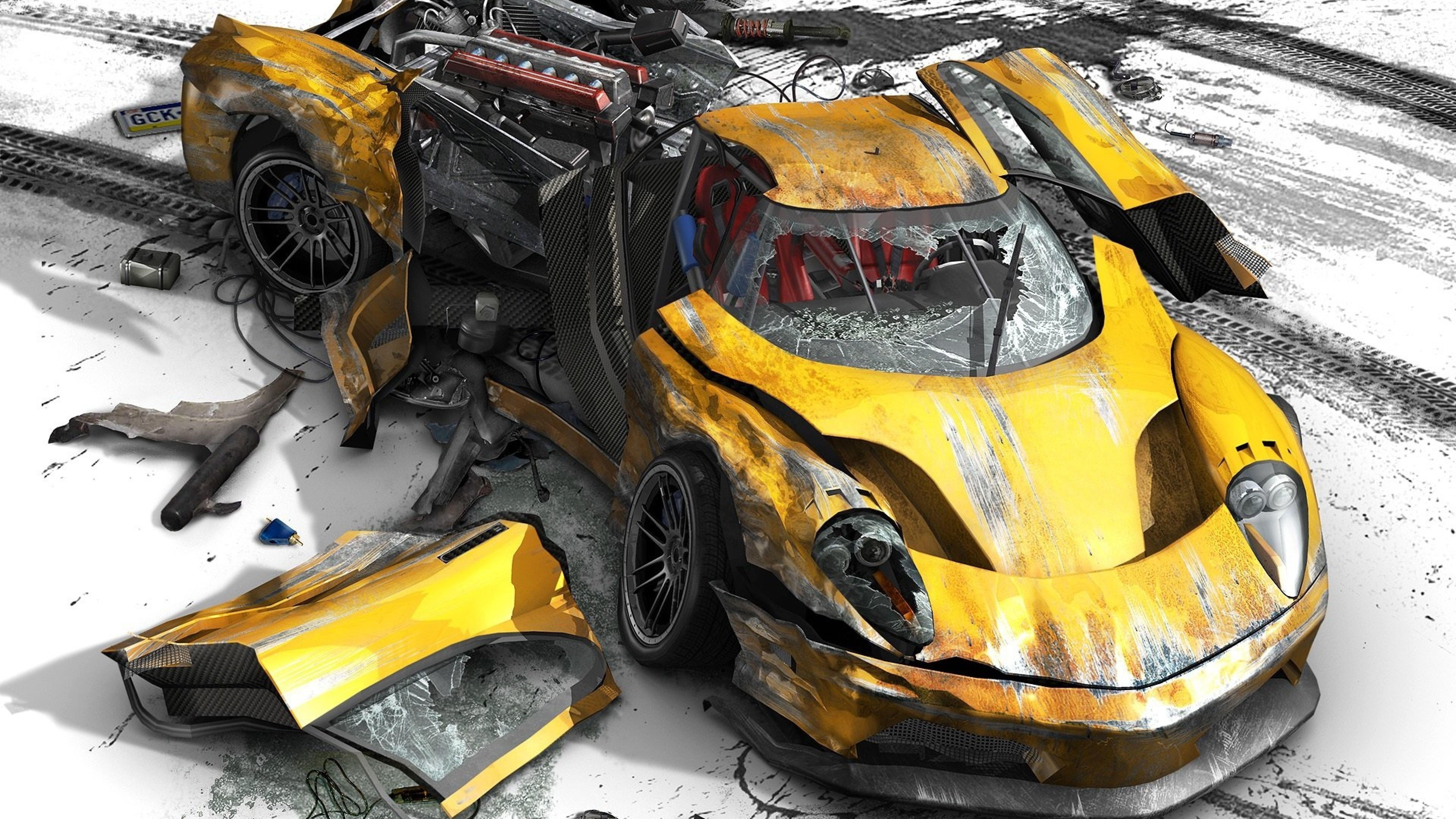 7680x4320 burnout, accident, crash 8K Wallpaper, HD Games 4K Wallpaper, Image, Photo and Background
