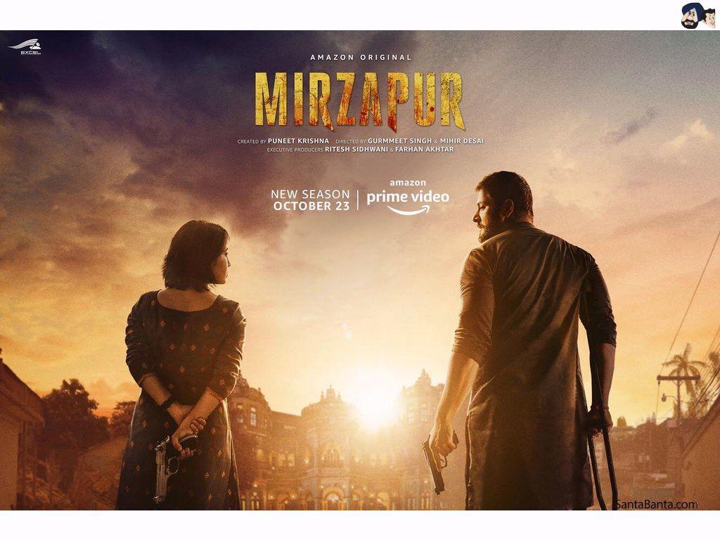 1024x768 Mirzapur Season 2 Wallpaper