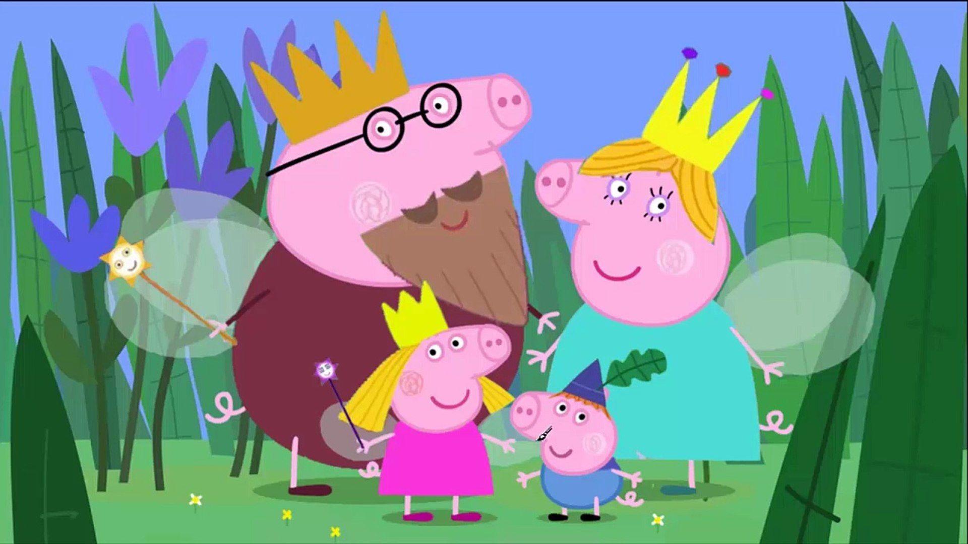 1920x1080 Peppa Pig en español Ben and Hollys Little Kingdom y SpongeBob Change Animation