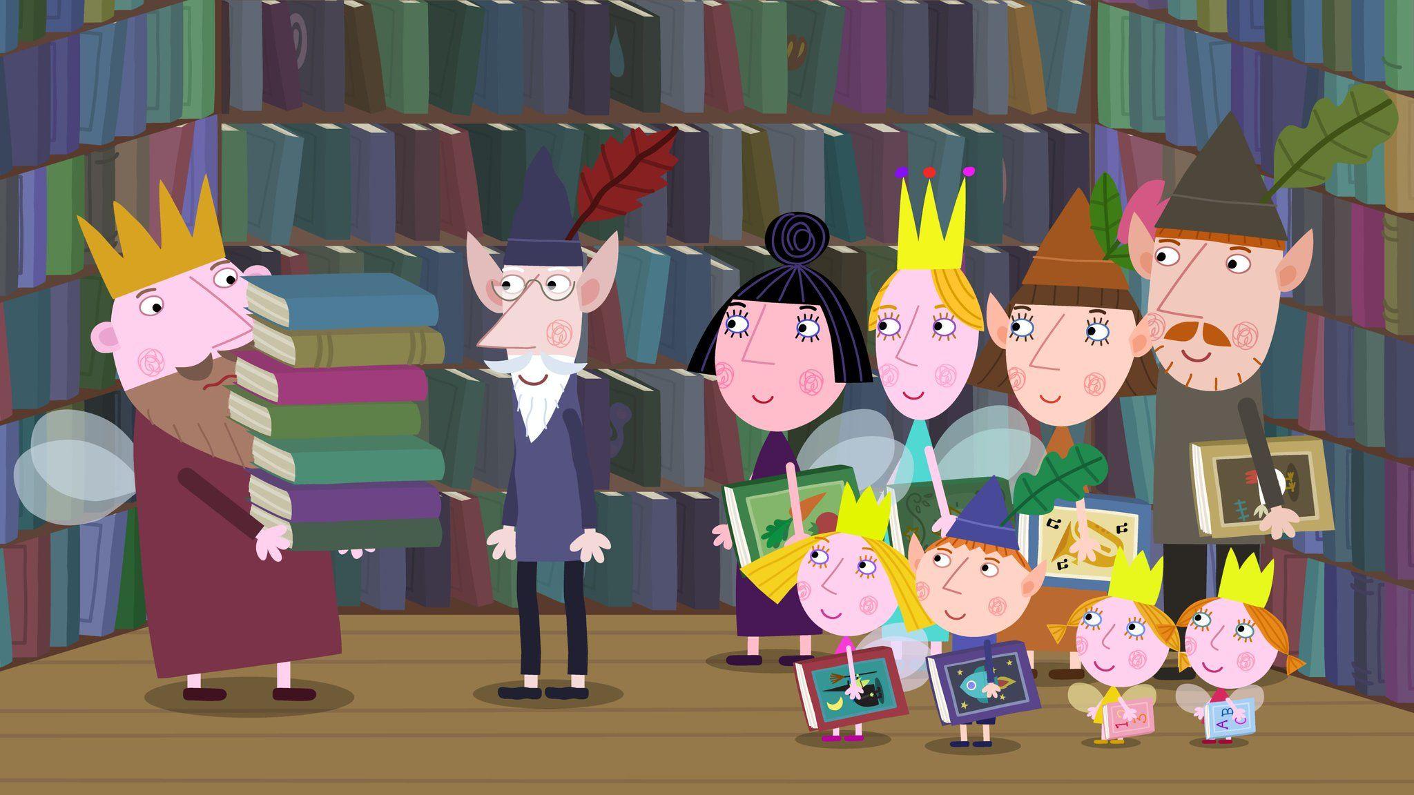 2048x1152 Ben and Holly US International Literacy Day! Have you found a magical book to read? #InternationalLiteracyDay #BenandHolly #LittleKingdom