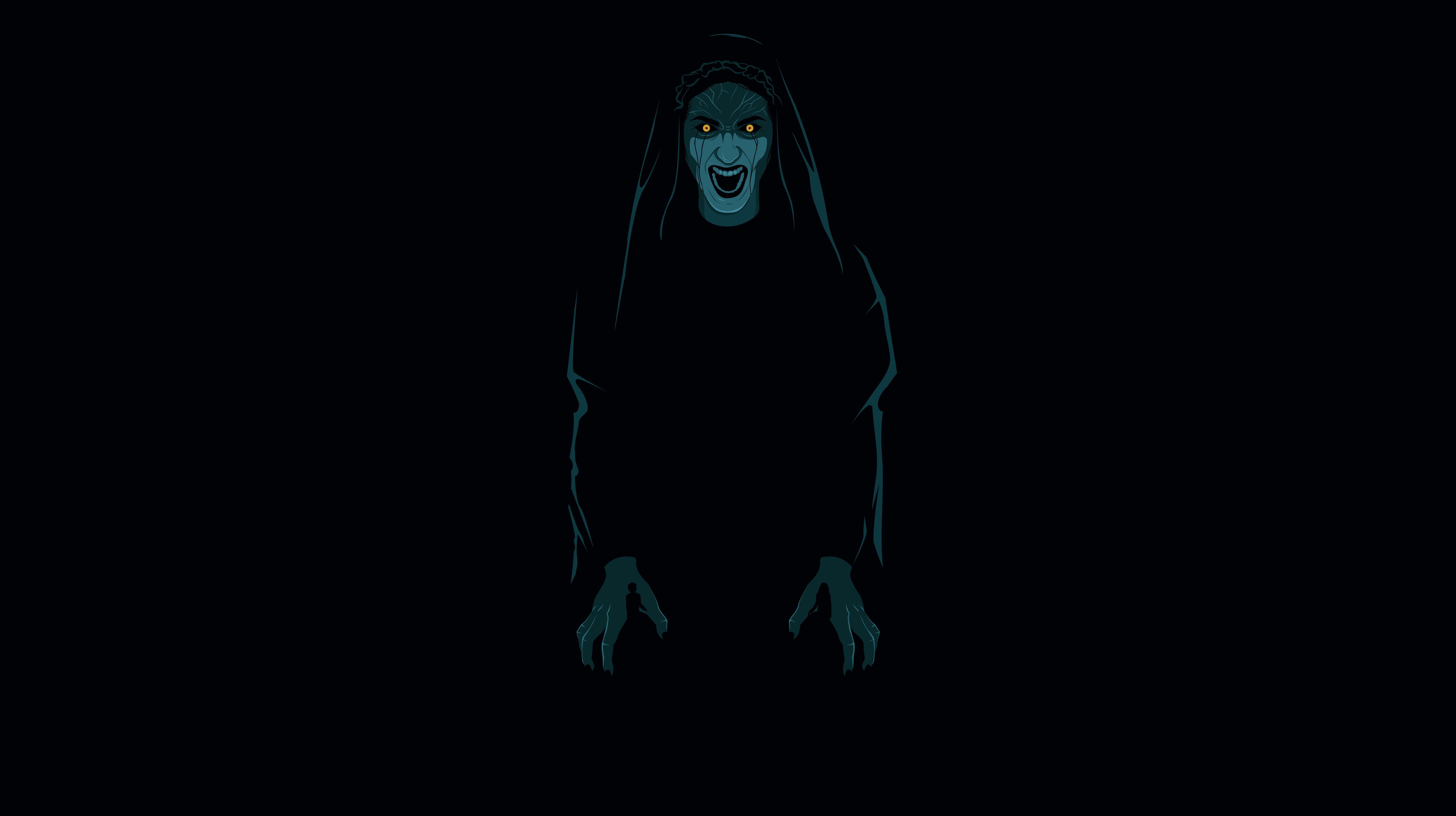 8005x4489 The Curse of La Llorona Movie Minimal Art Wallpaper, HD Movies 4K Wallpaper, Image, Photo and Background
