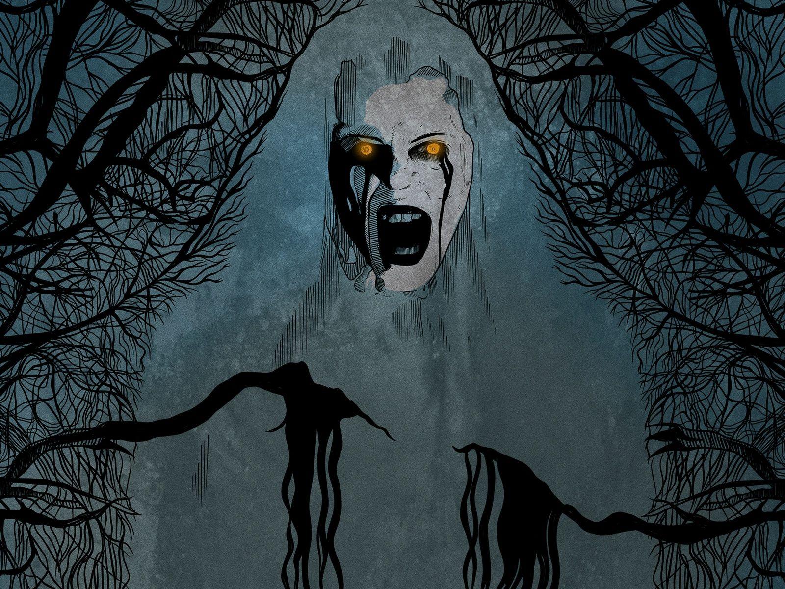1600x1200 La Llorona by The Commas on Dribbble