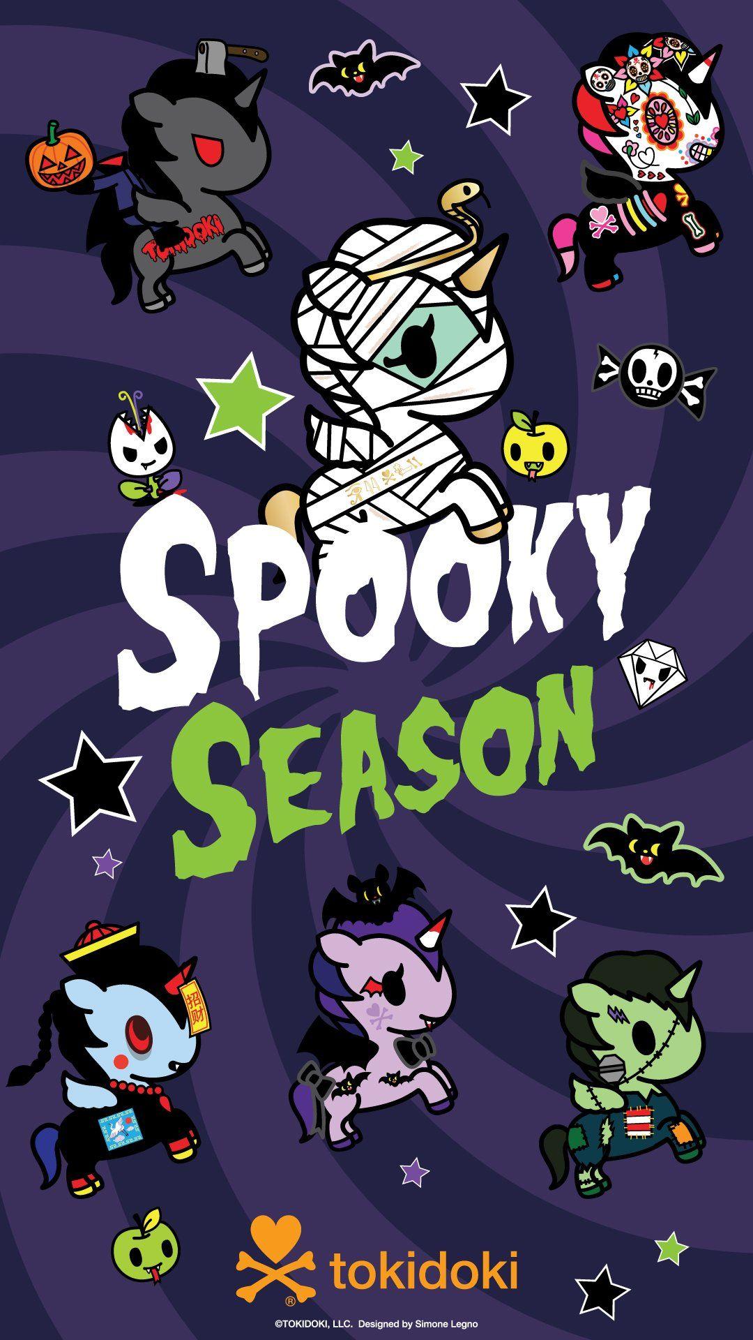 1080x1920 Halloween Unicorno Wallpaper