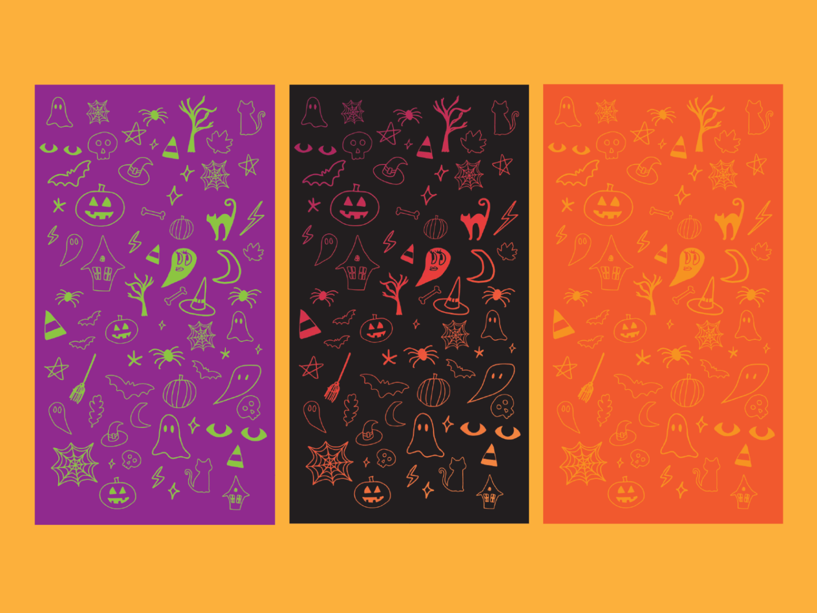 1600x1200 Halloween Phone Wallpaper by Sarah Anderson on Dribbble