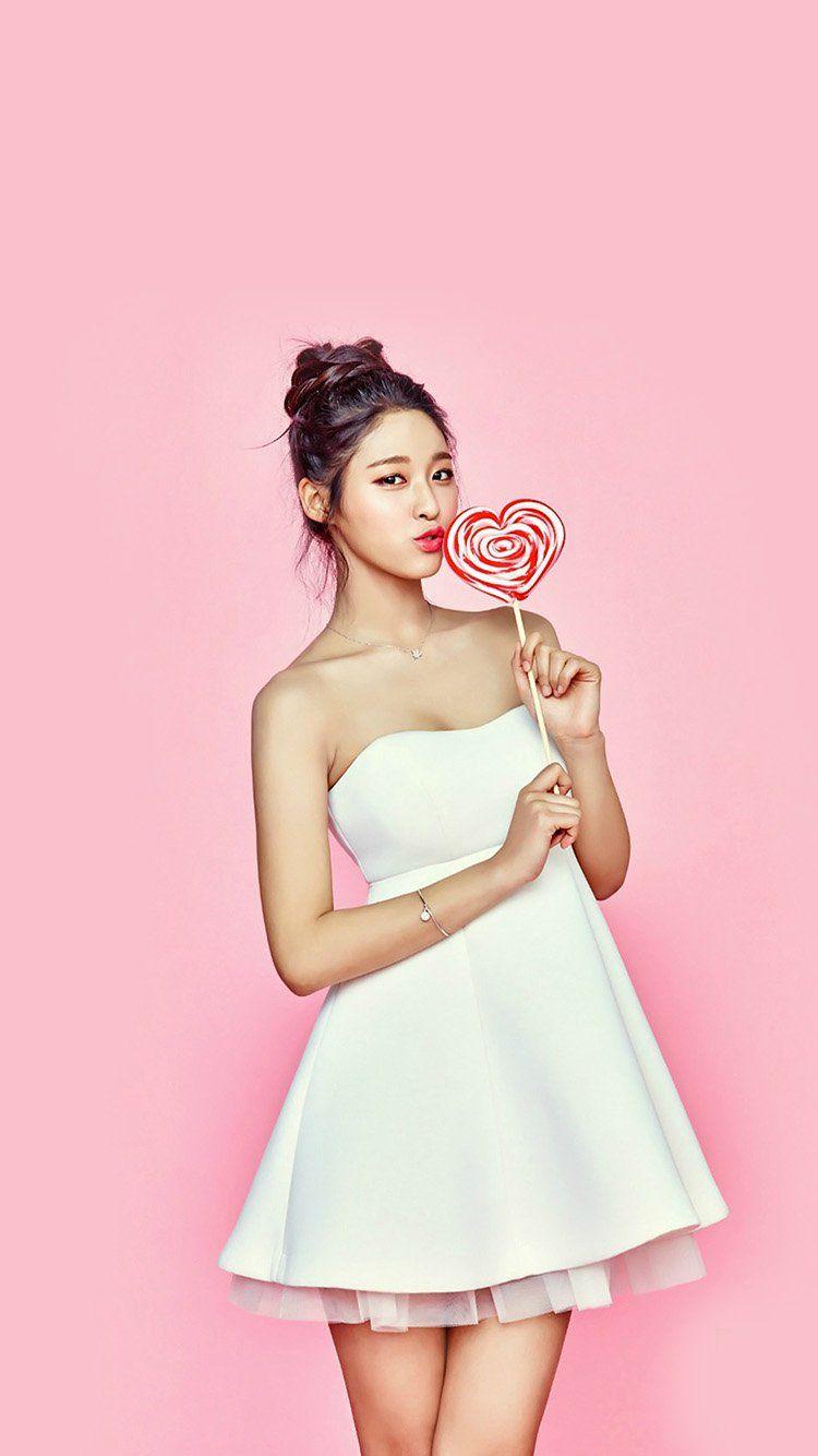 750x1334 iPhone 8 wallpaper. seolhyun kpop