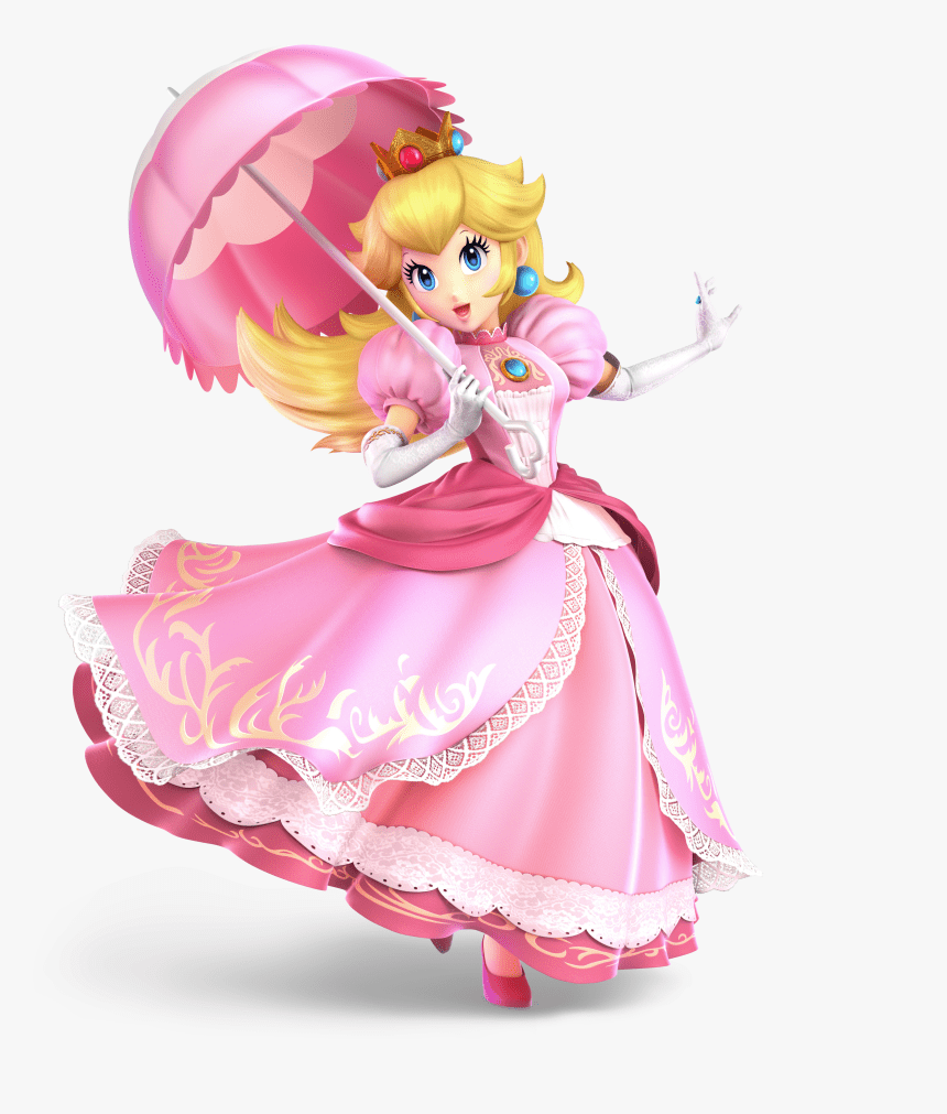 860x1011 Transparent Super Smash Bros Characters Png Peach, Png Download, Transparent Png Image