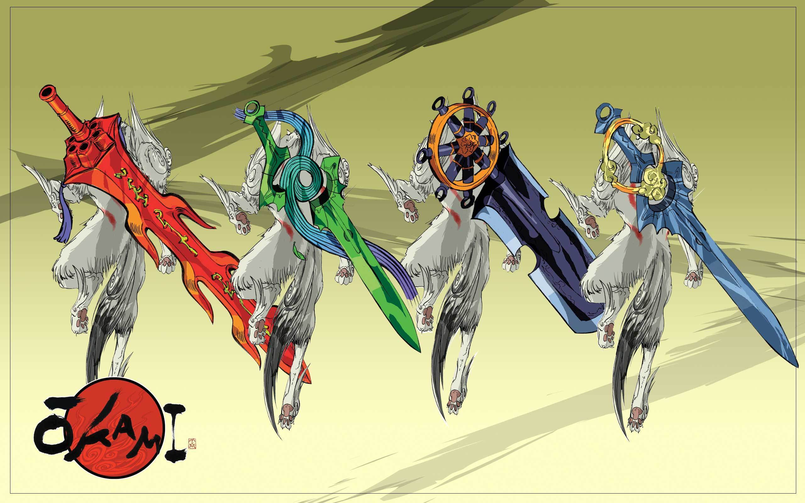 2560x1600 Okami Amaterasu wallpaper