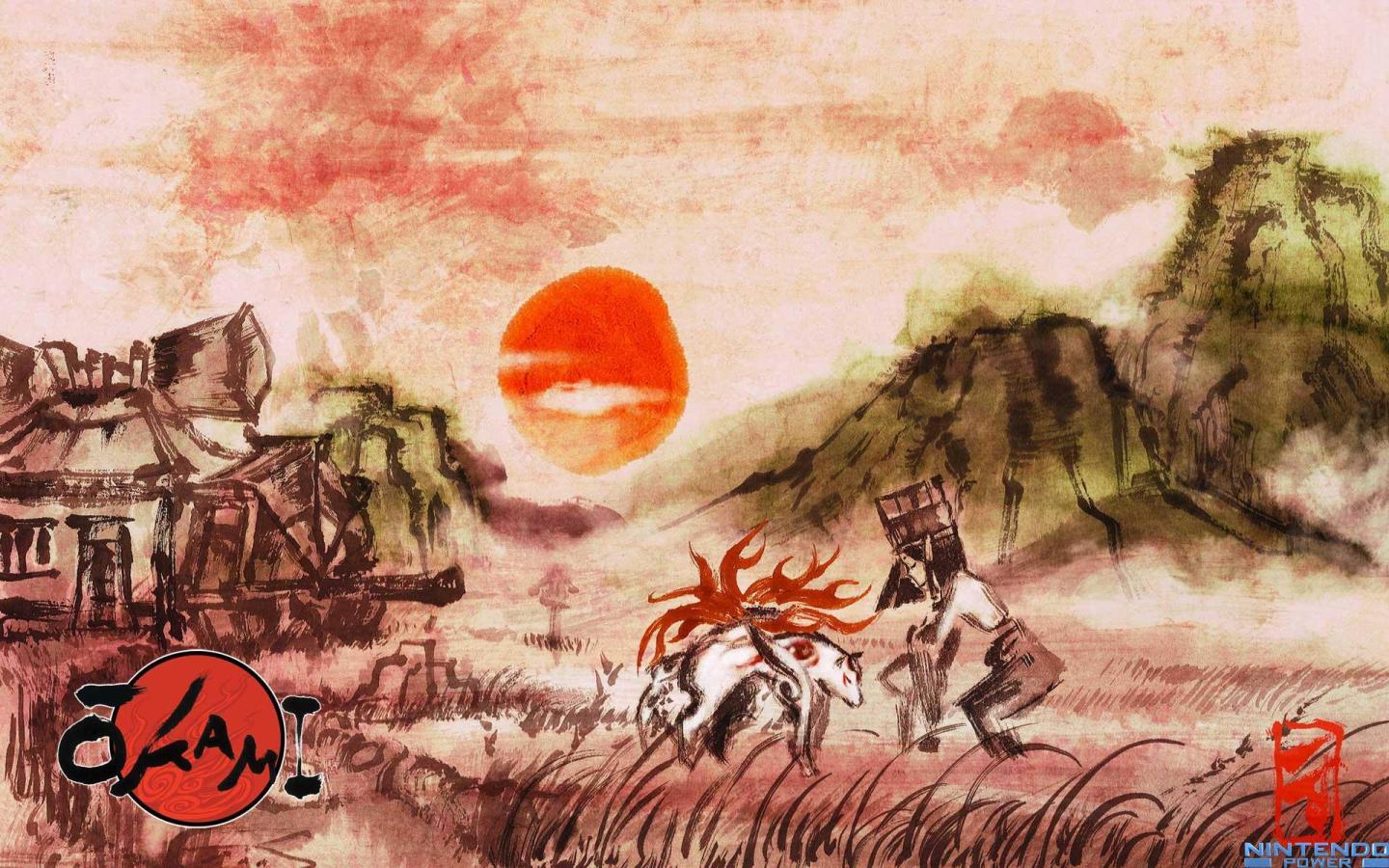 1440x900 Amaterasu, Okami HD Wallpaper & Background • 27369 • Wallur