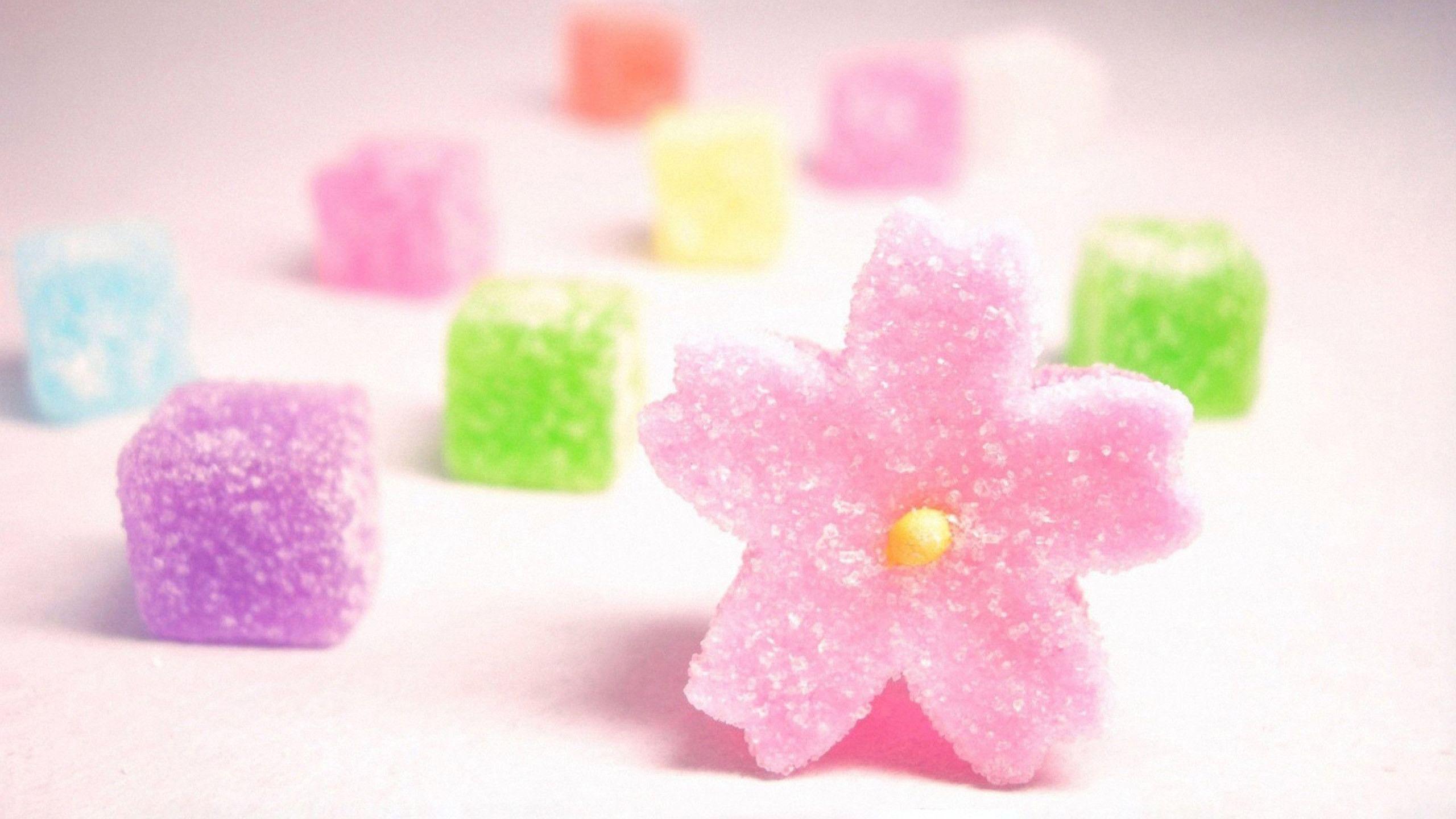 2560x1440 Cute Candy Wallpaper