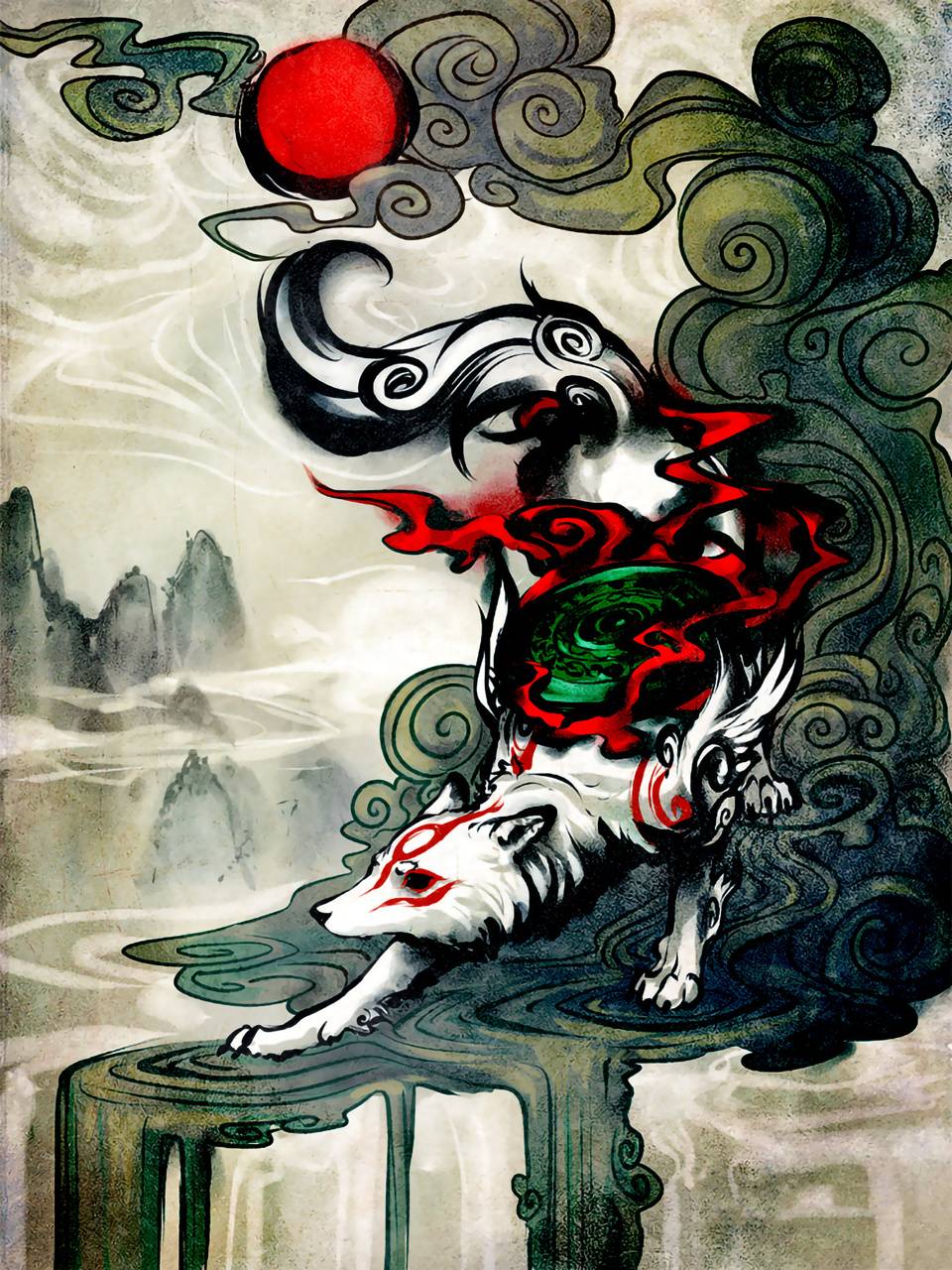 Okami Amaterasu Wallpapers - Top Free Okami Amaterasu Backgrounds ...