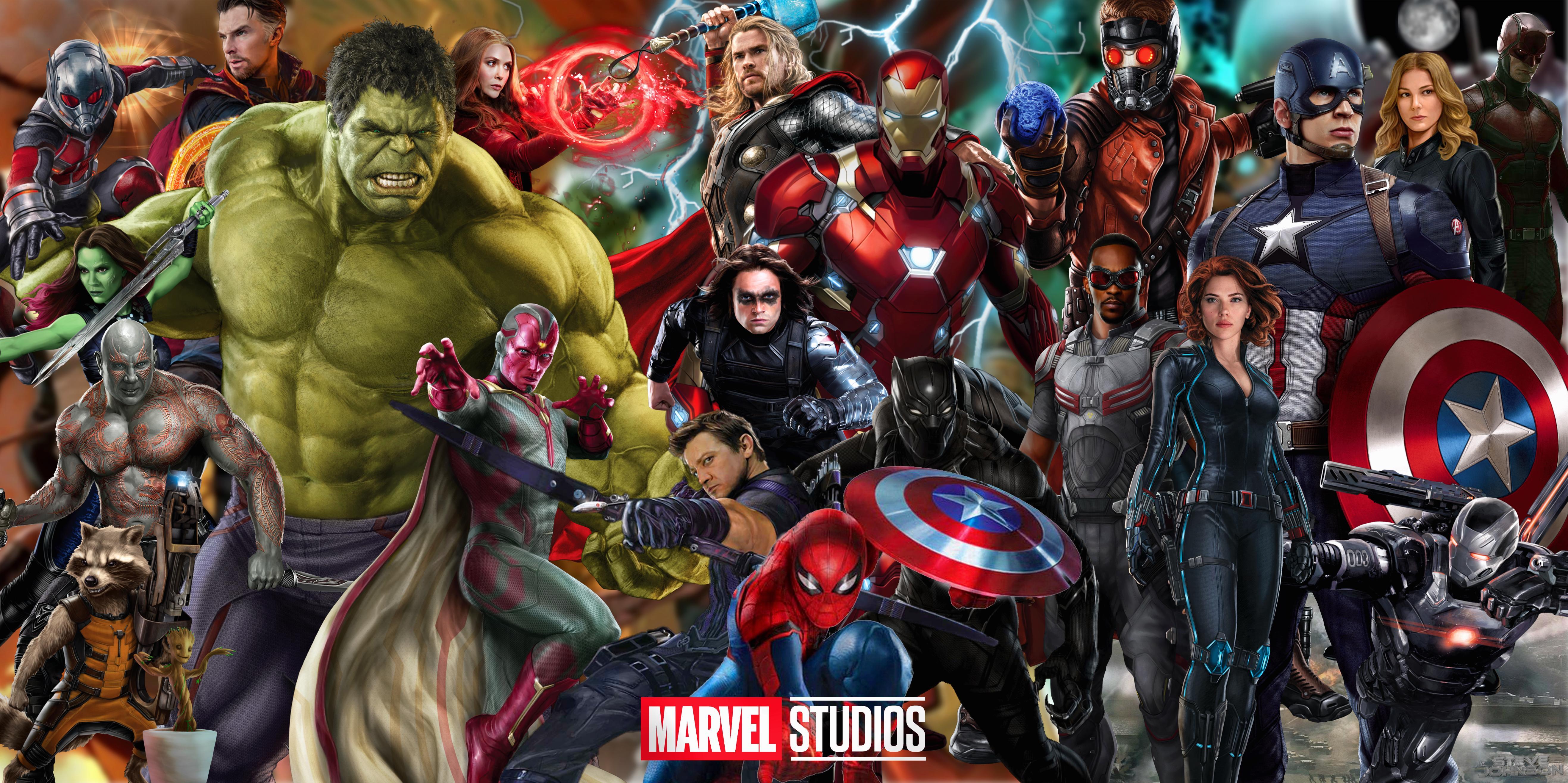 Hình nền Vũ trụ Điện ảnh Marvel 5269x2632 (Rộng và Tiêu chuẩn) - Avengers