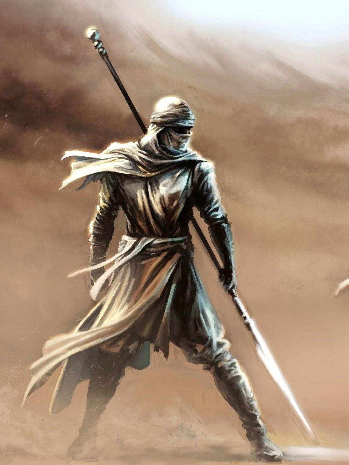 1200x1600 Warrior Mobile Wallpaper
