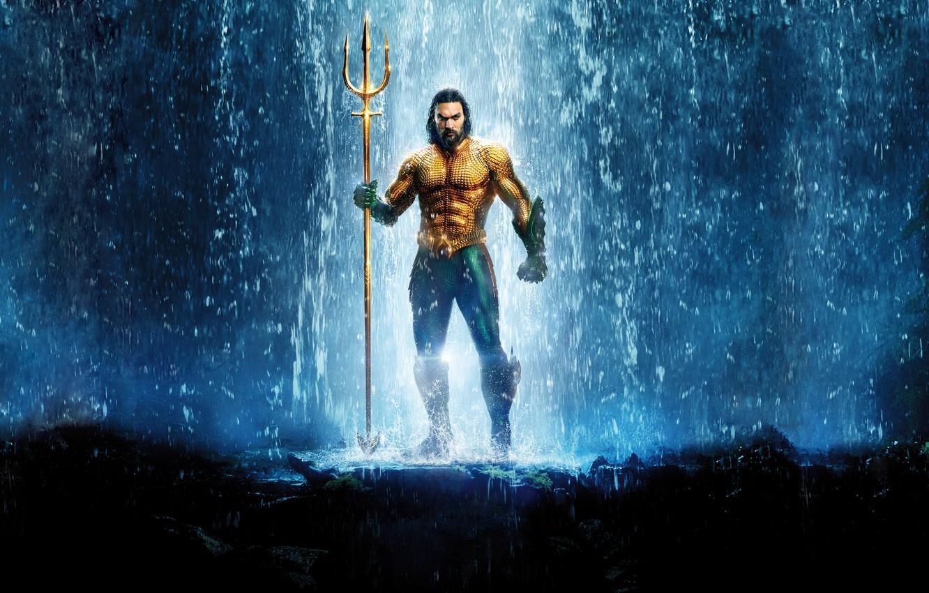 1332x850 Aquaman Trident Wallpaper