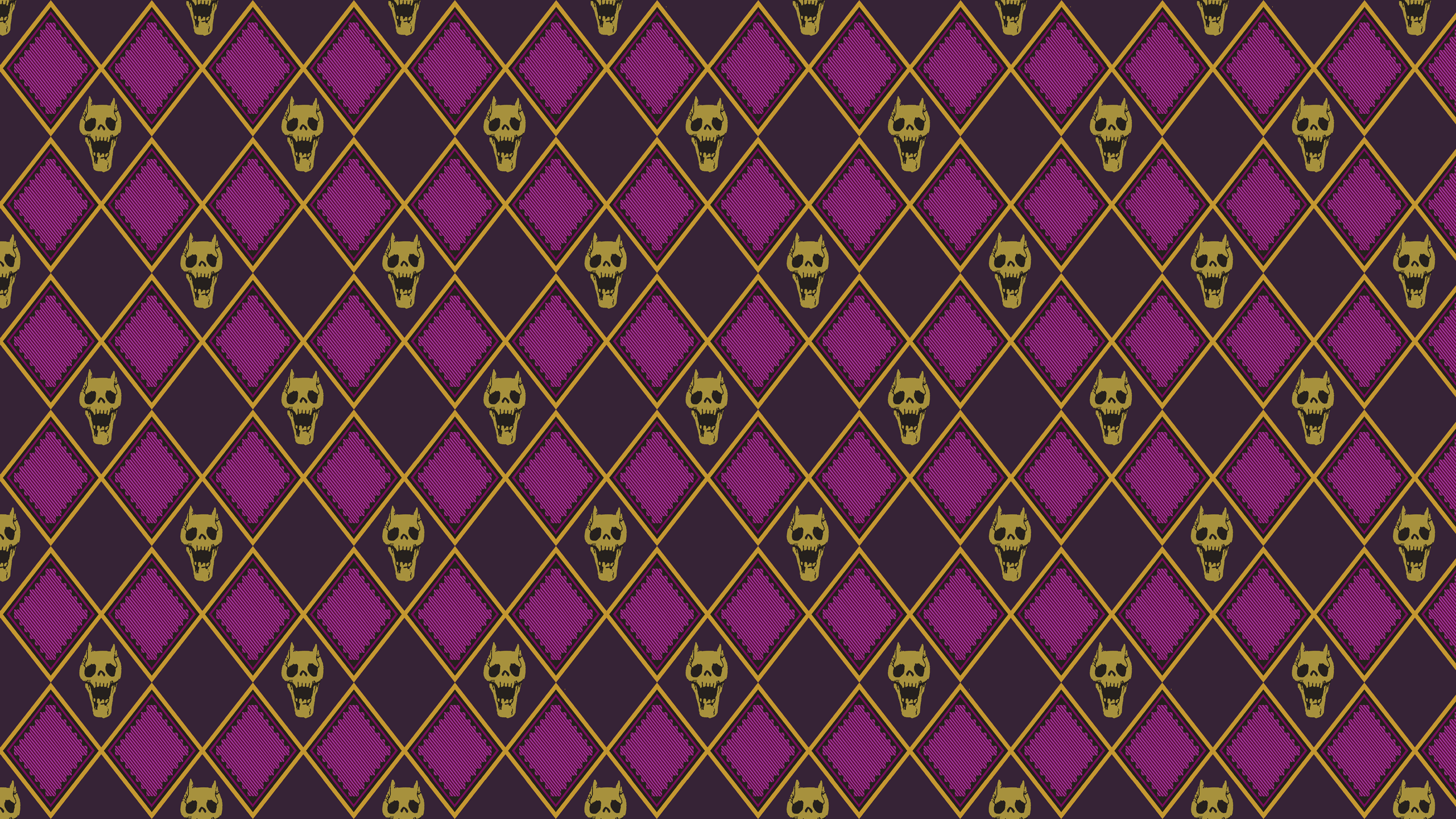2560x1440 Yoshikage Kira's tie pattern from JoJo's Bizarre Adventure