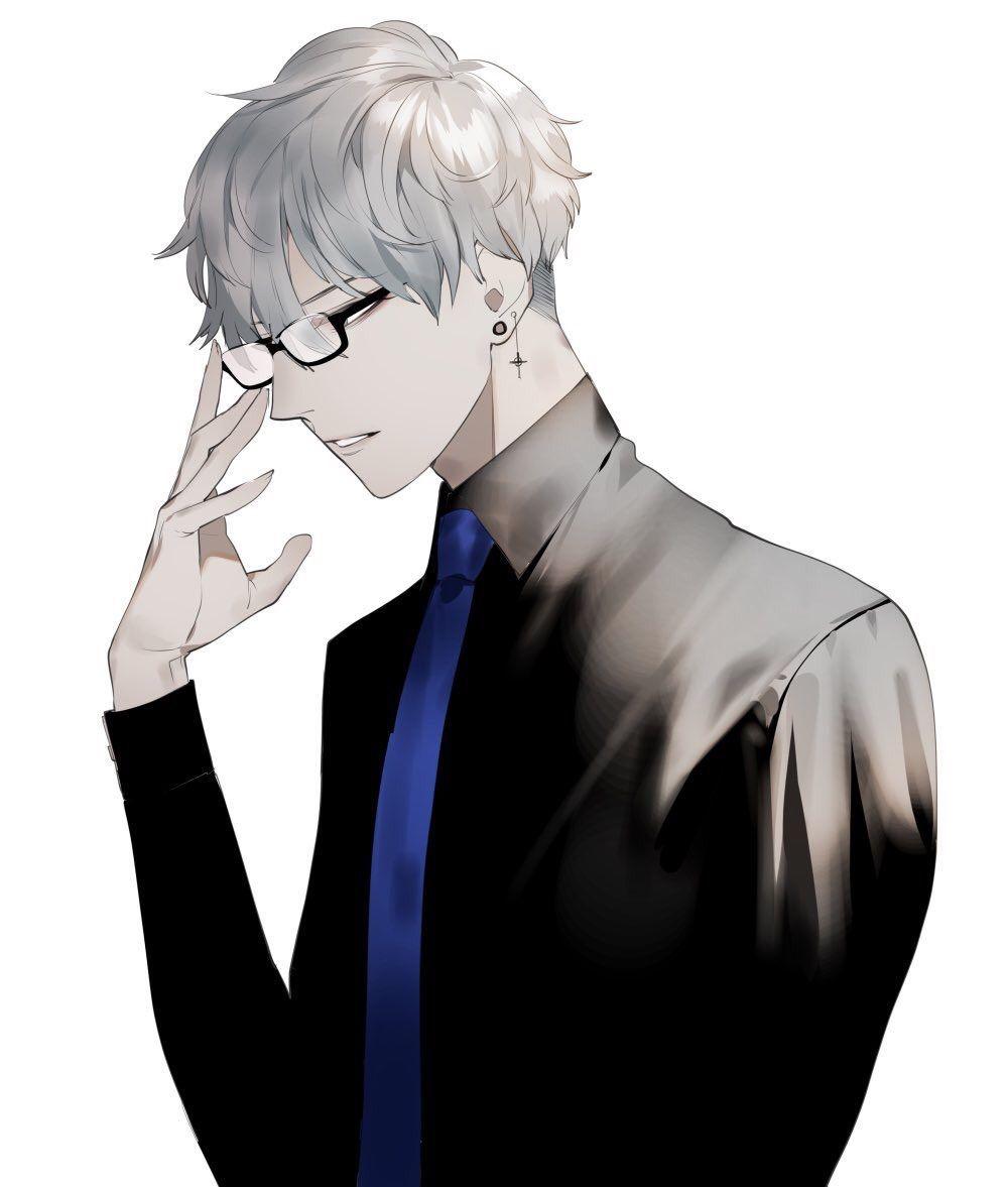 1000x1177 Anime Boy With Glasses Wallpaper