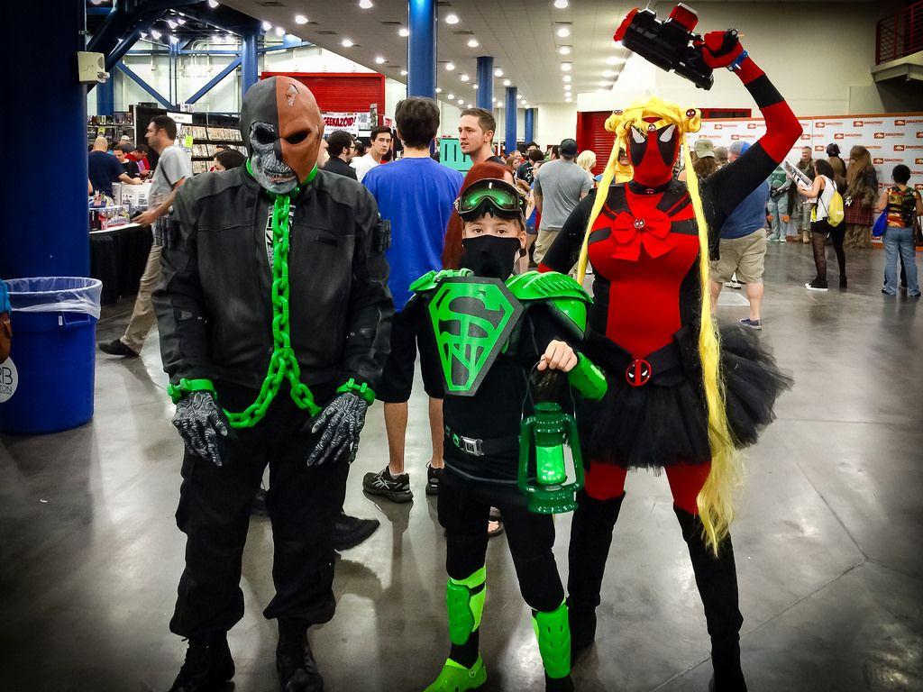 1024x768 Cosplay, Green Lantern Junior, And DeadPool Sailor Moon