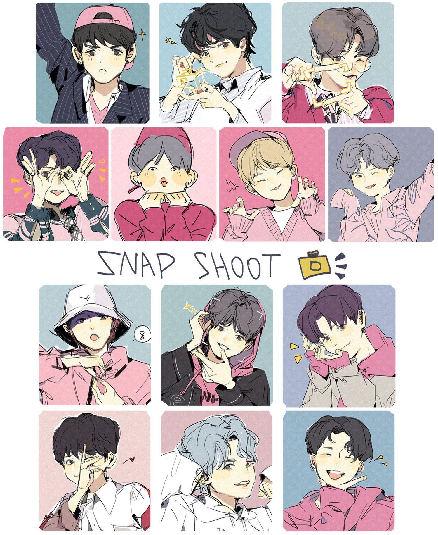 1500x1830 米唐 on Twitter. Seventeen wallpaper kpop, Seventeen wallpaper, Cute drawings