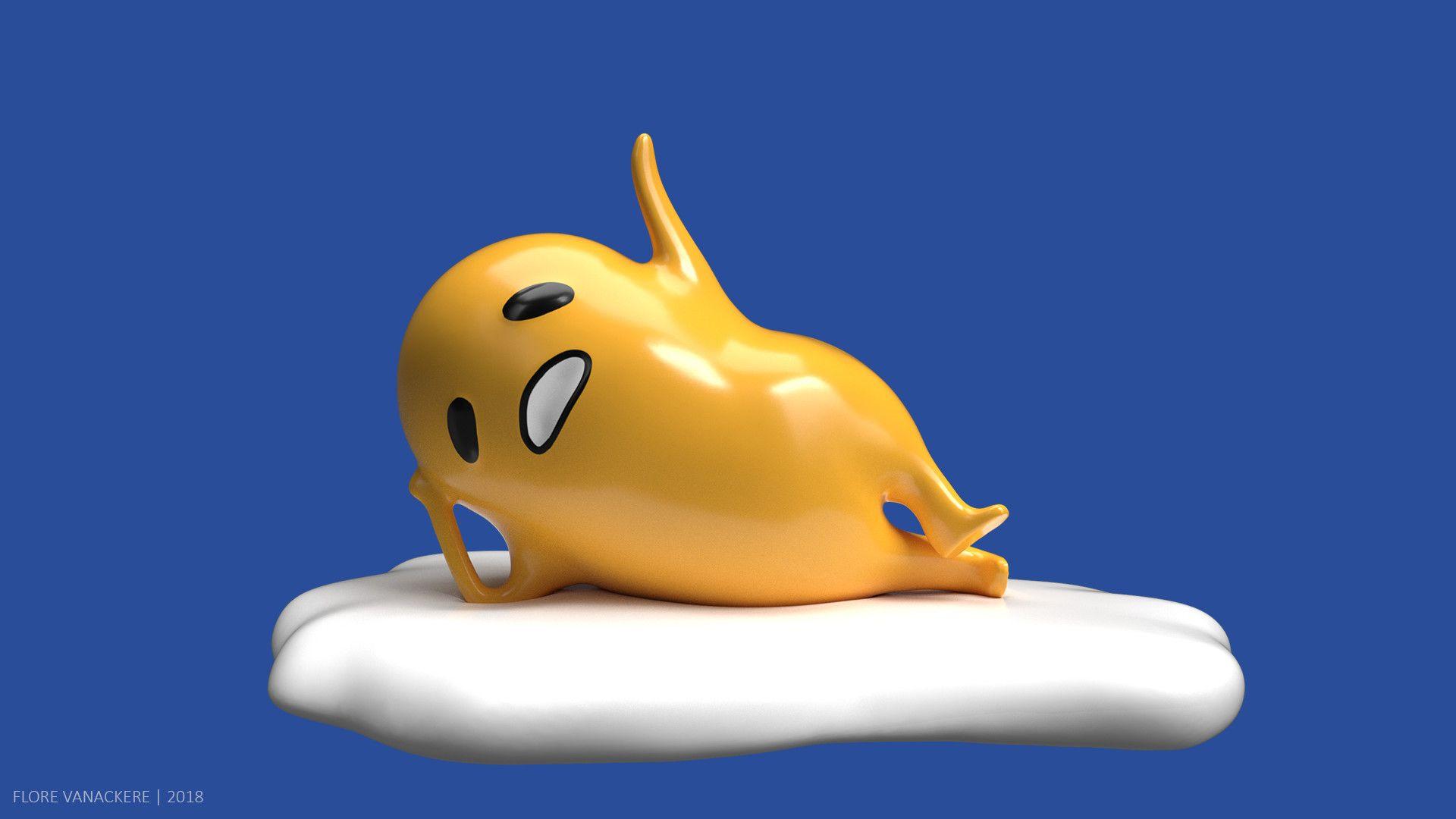 Gudetama 3d Wallpapers Top Free Gudetama 3d Backgrounds Wallpaperaccess