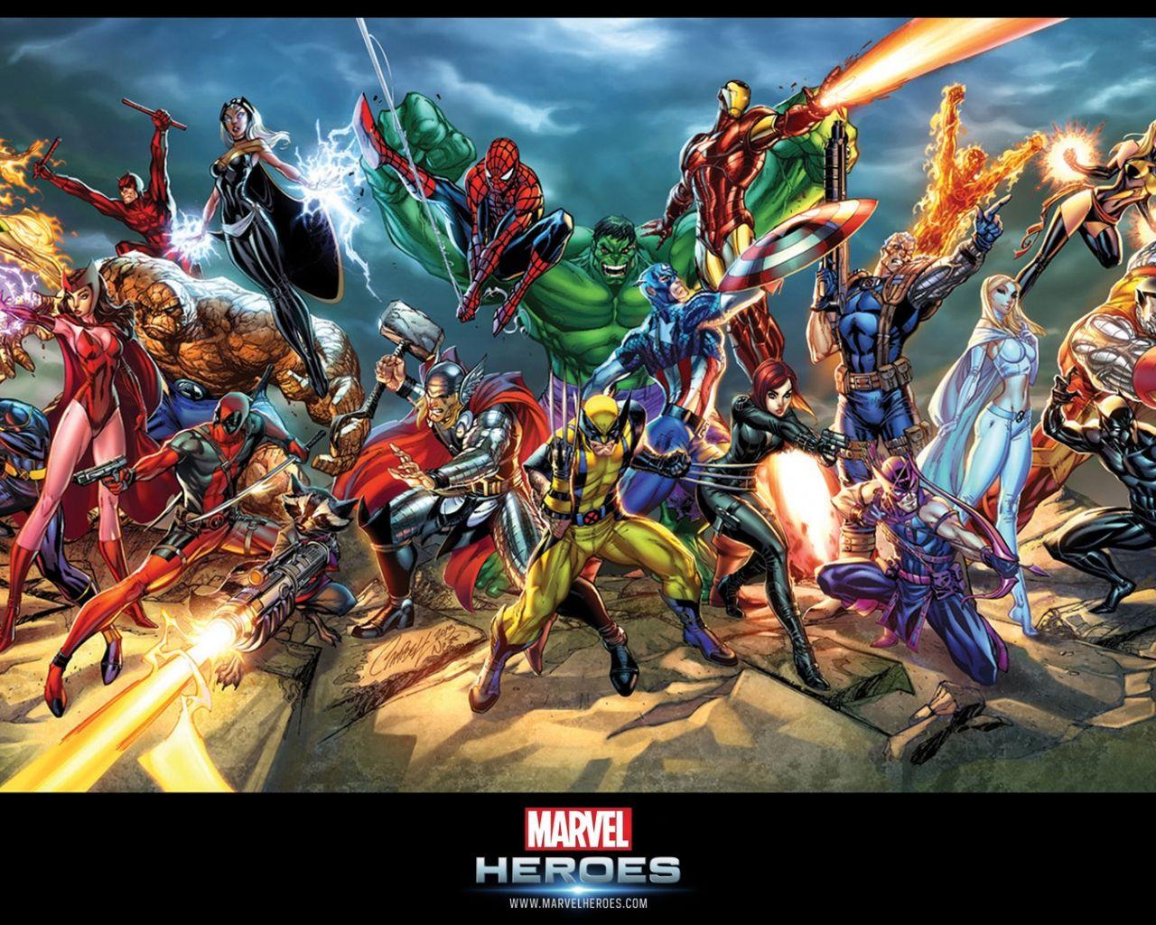 1280x1024 Free download Epic Marvel Heroes Wallpaper SlotsMarvel [1920x1080] for your Desktop, Mobile & Tablet. Explore Heroic Wallpaper. Company Of Heroes Wallpaper, Marvel Heroes Wallpaper HD, Super Heroes Wallpaper