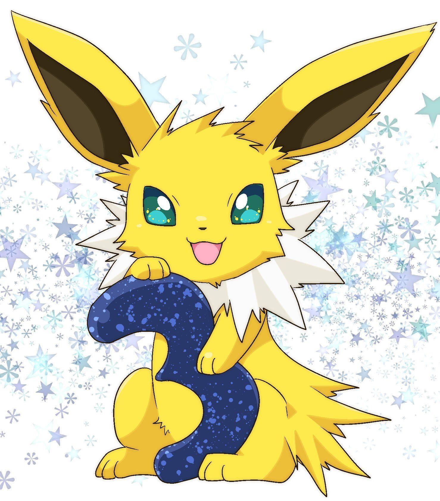 Cute Jolteon Wallpaper