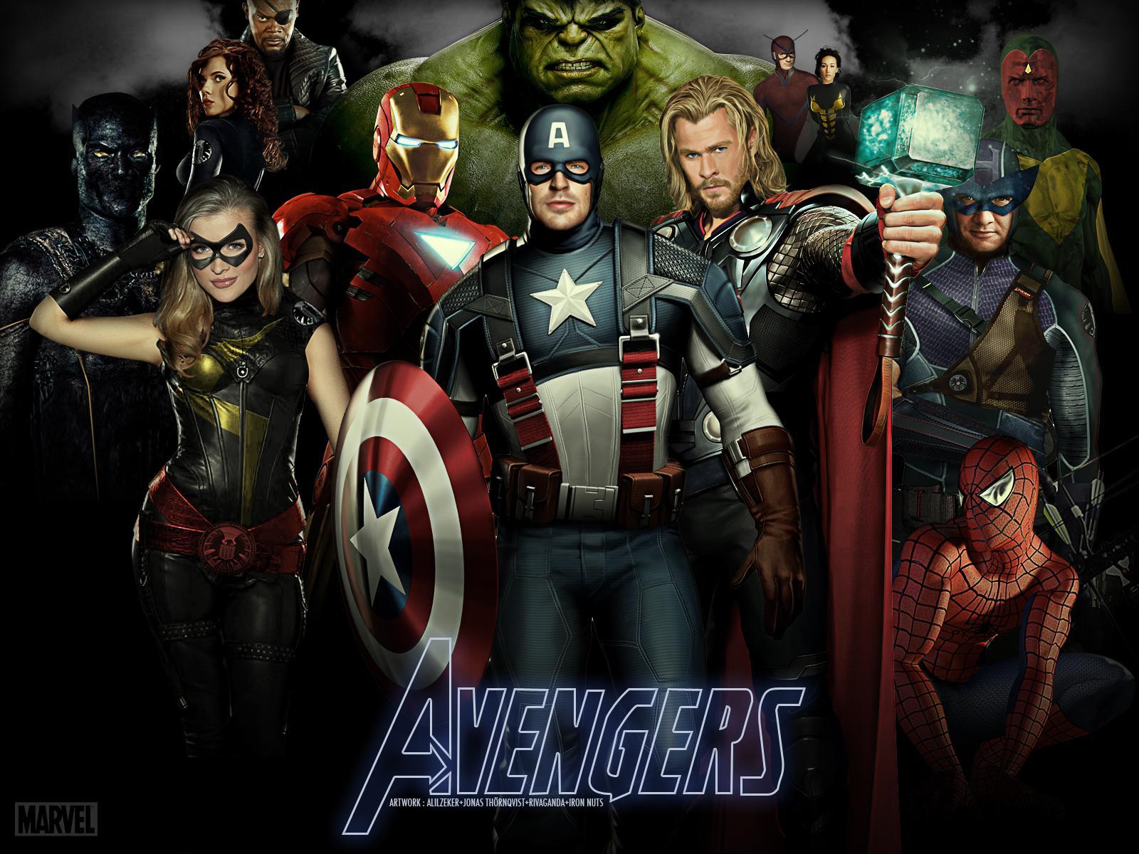 1600x1200 Epic Avengers Wallpaper Hot Slotz 1600x1200