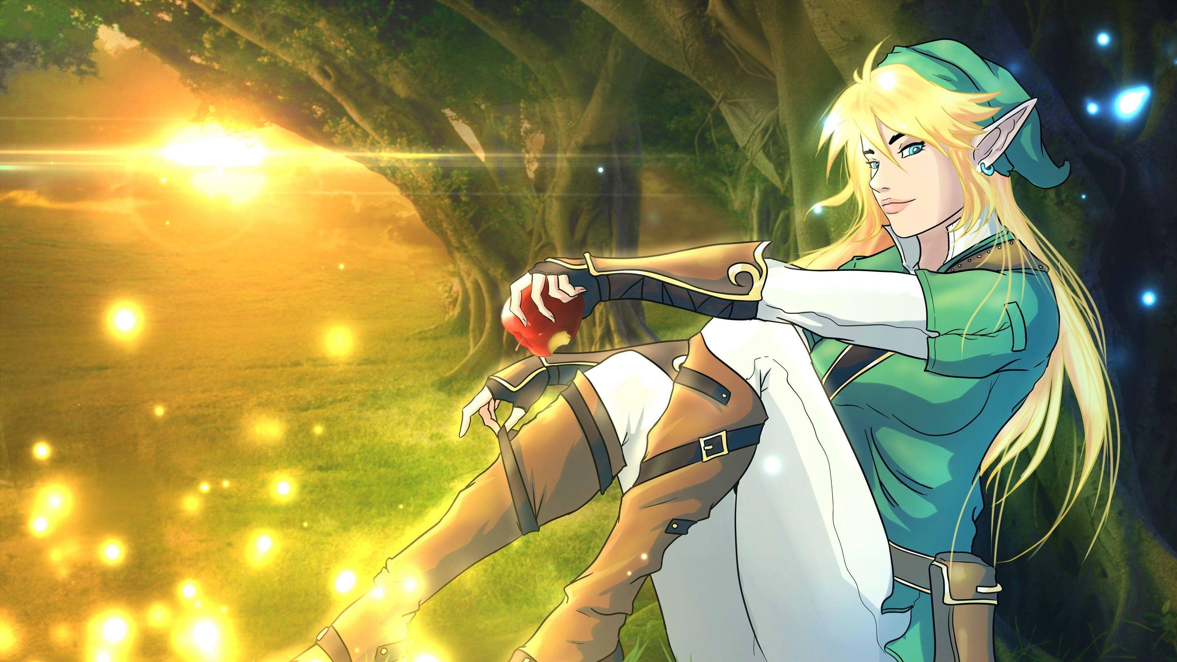 Anime Zelda Wallpapers - Top Free Anime Zelda Backgrounds - WallpaperAccess